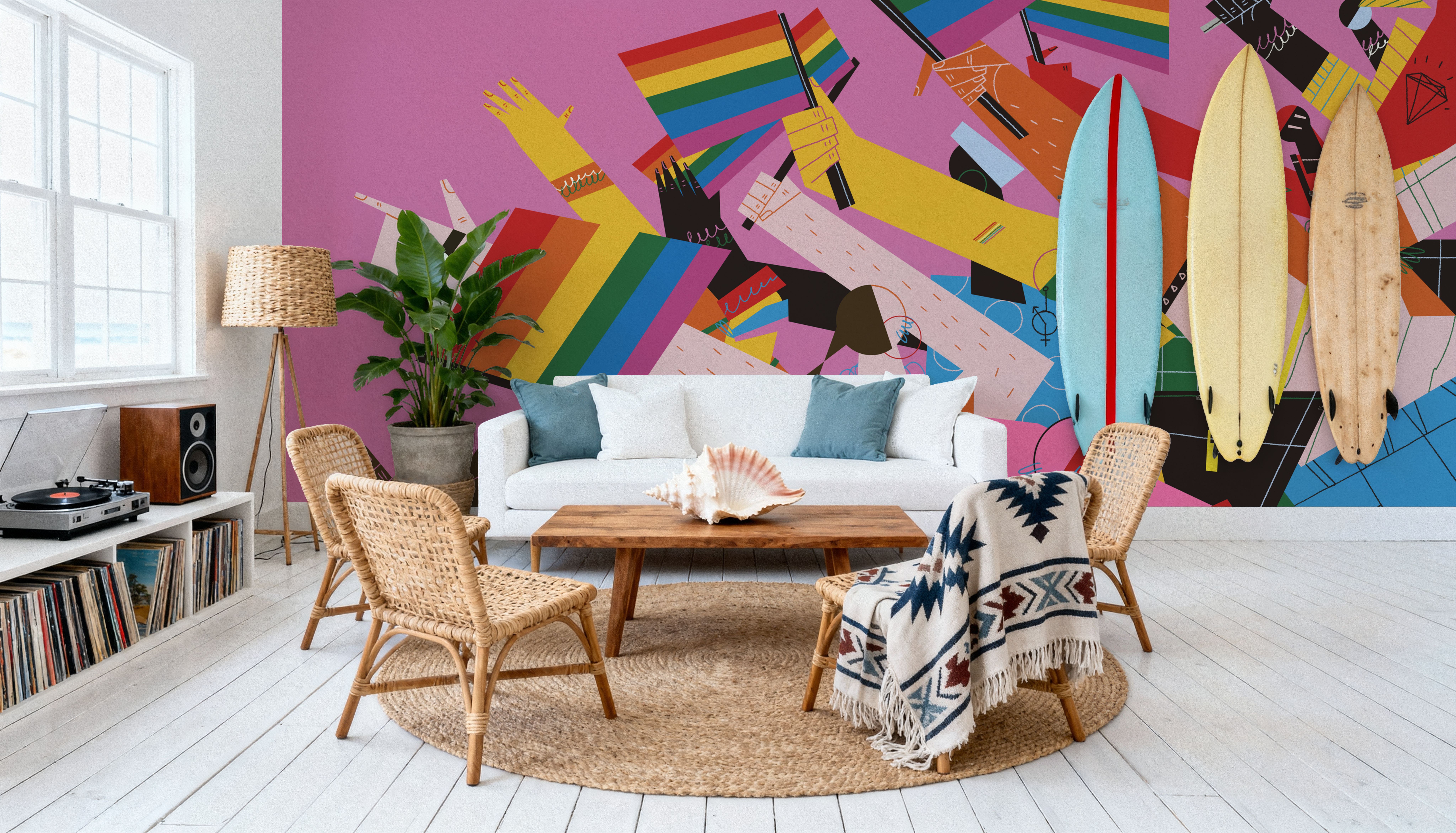 Feeling Pride, Wallpaper