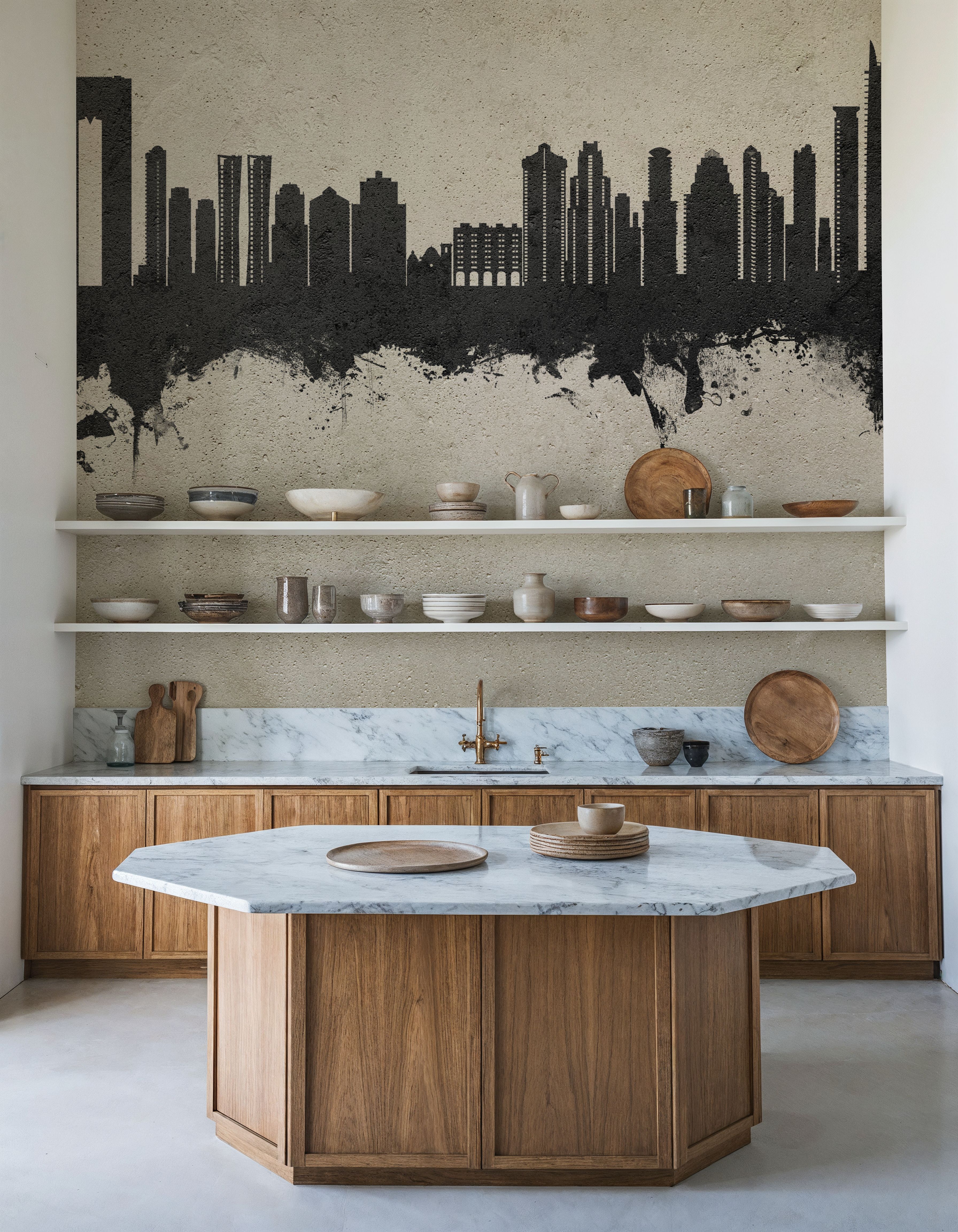 Benidorm Spain Skyline Concrete