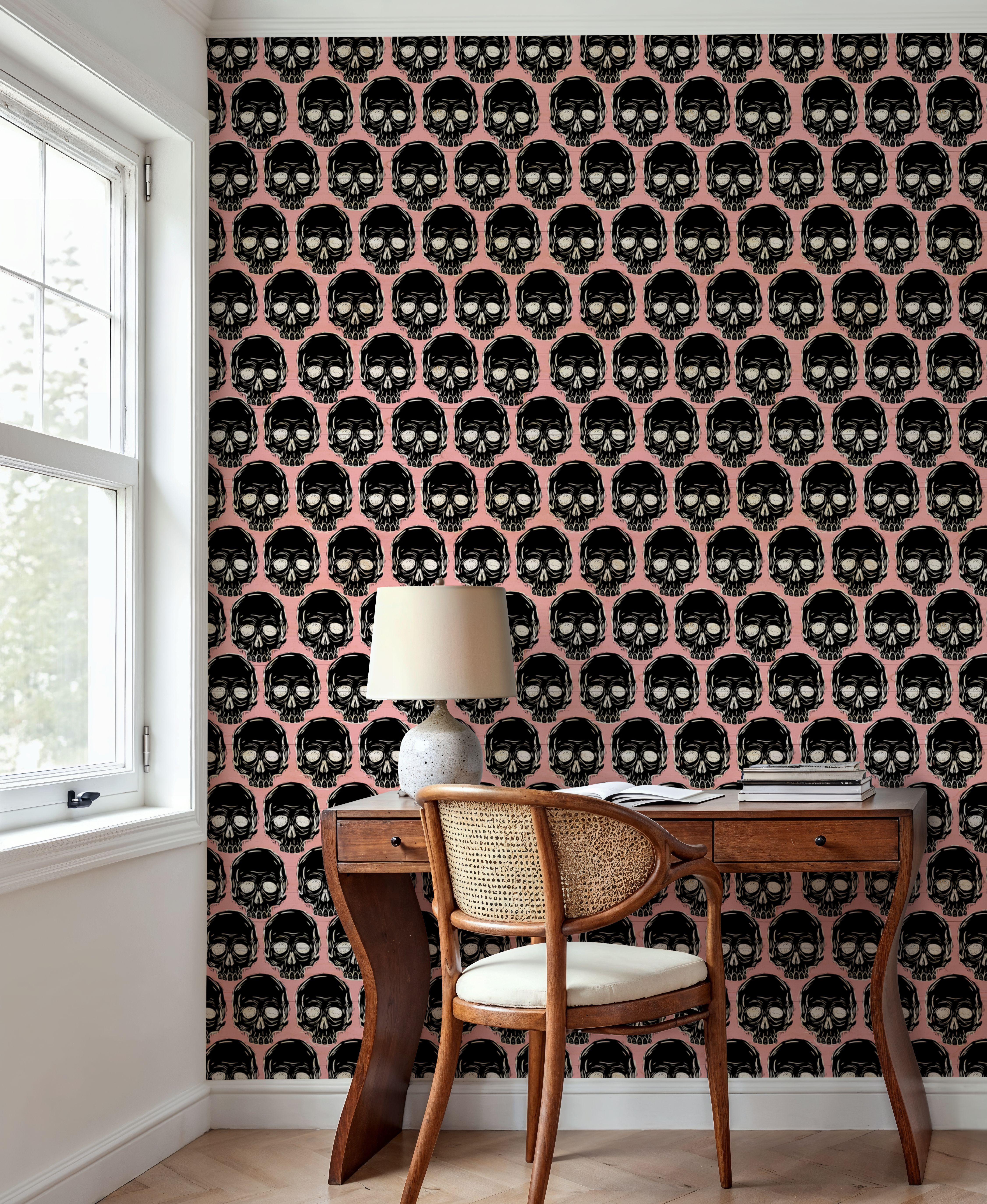 Skulls Everywhere Pink