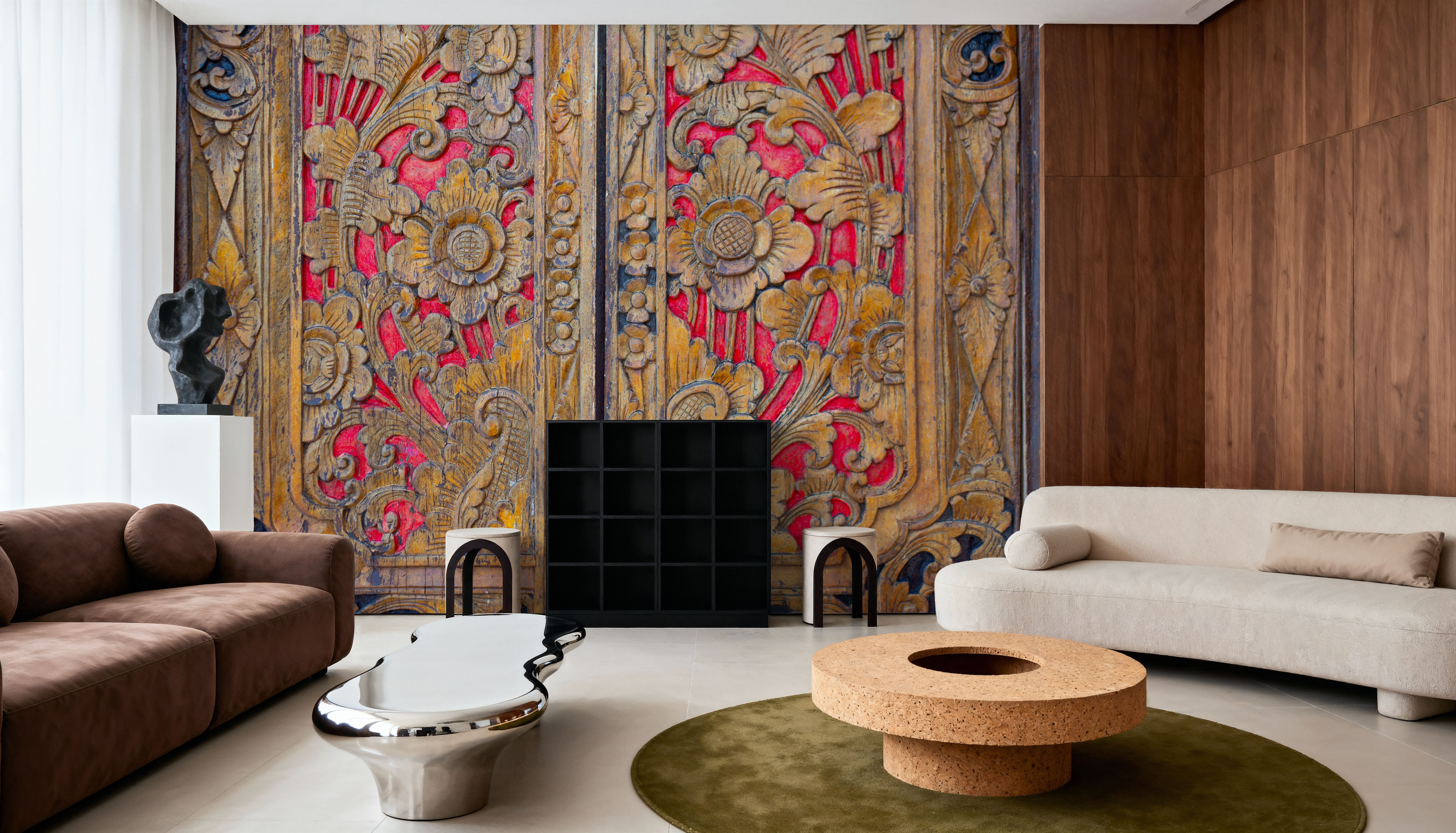 Wooden Door, Wallpaper