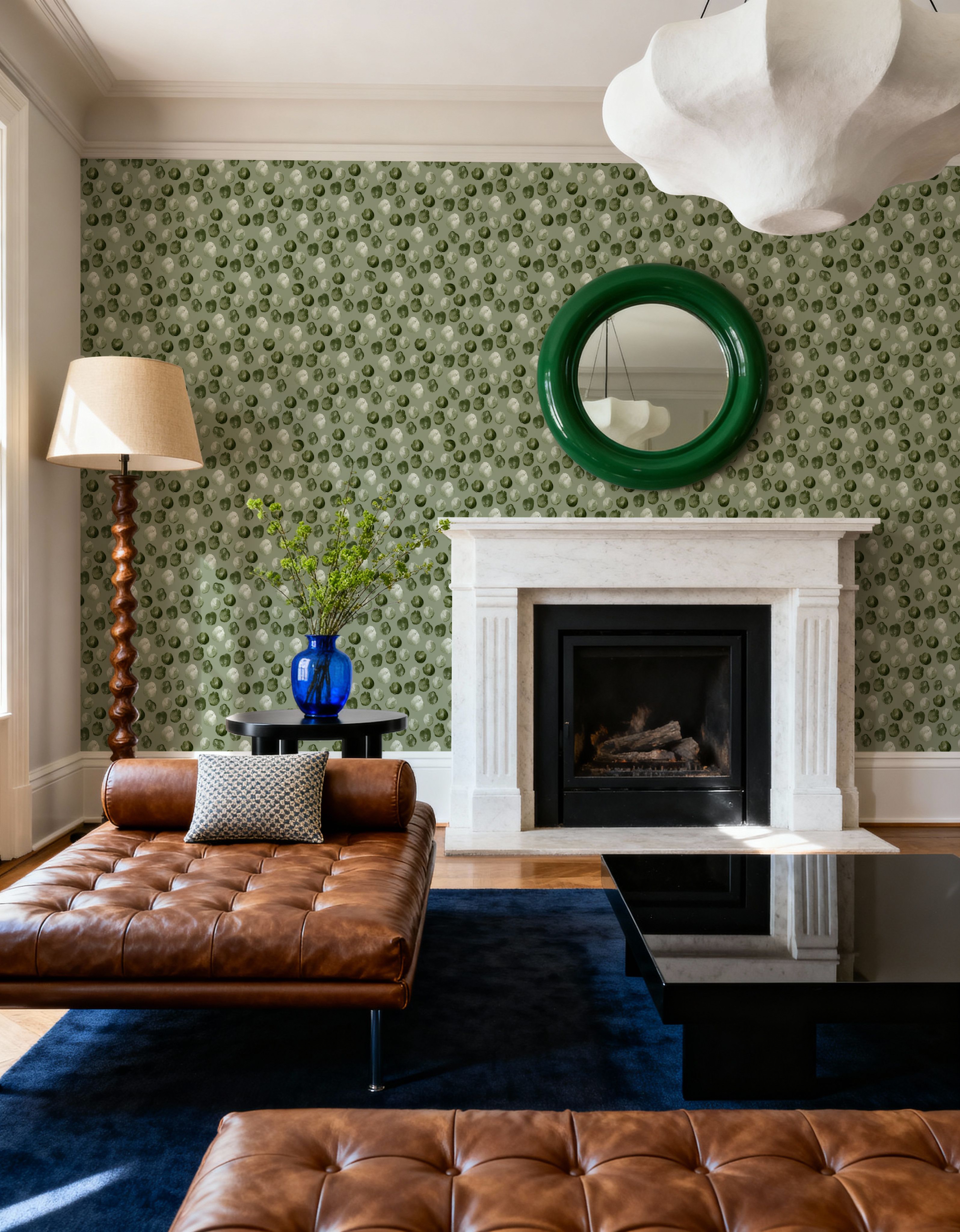 Green Dots On Green