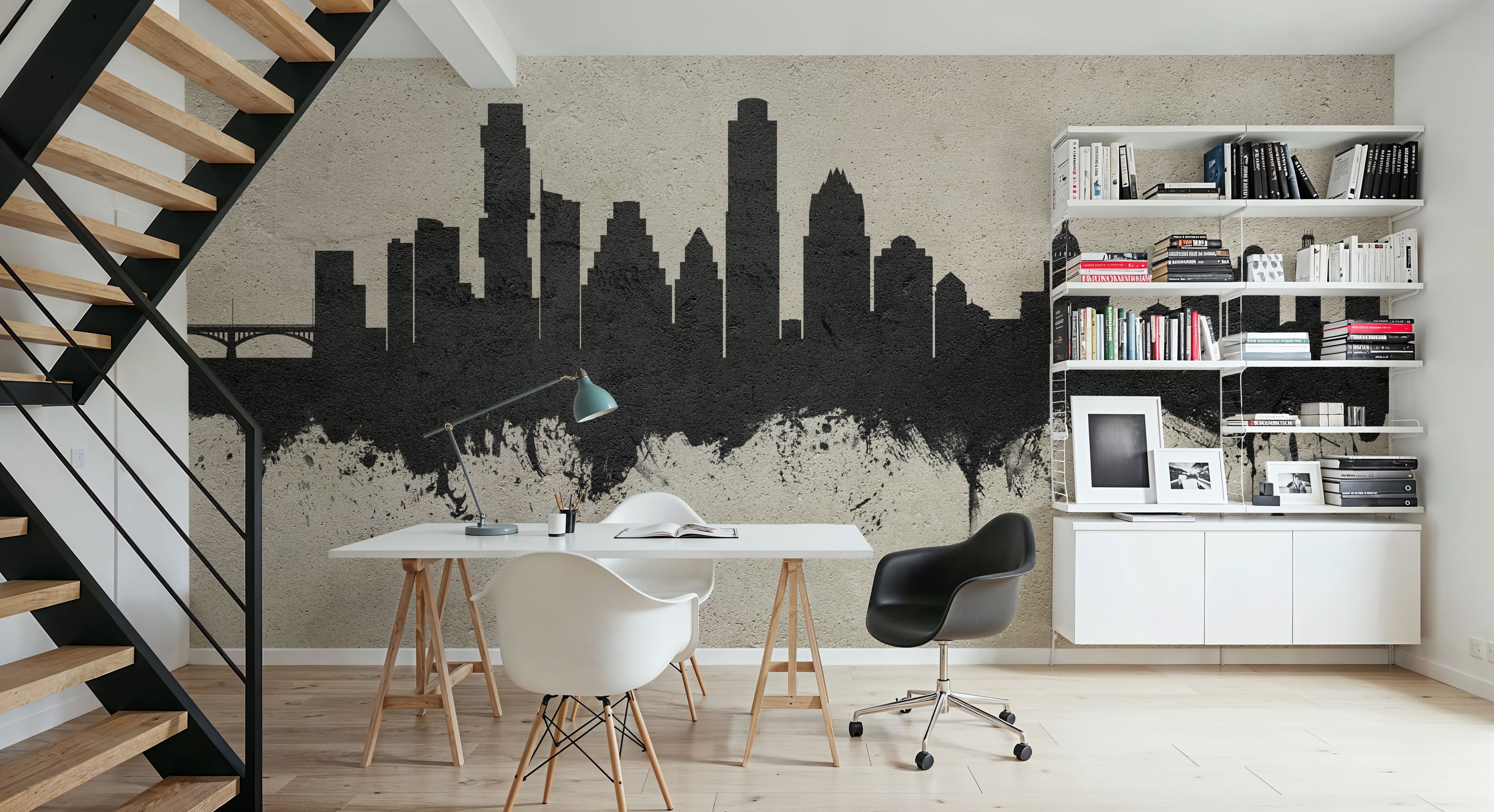 Austin Texas Skyline Concrete