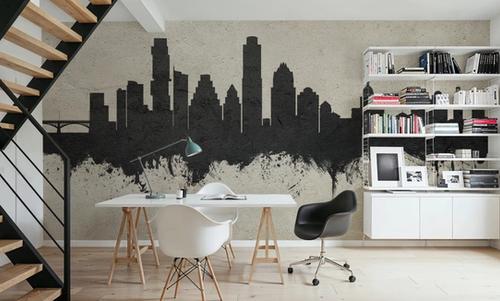 Austin Texas Skyline Concrete