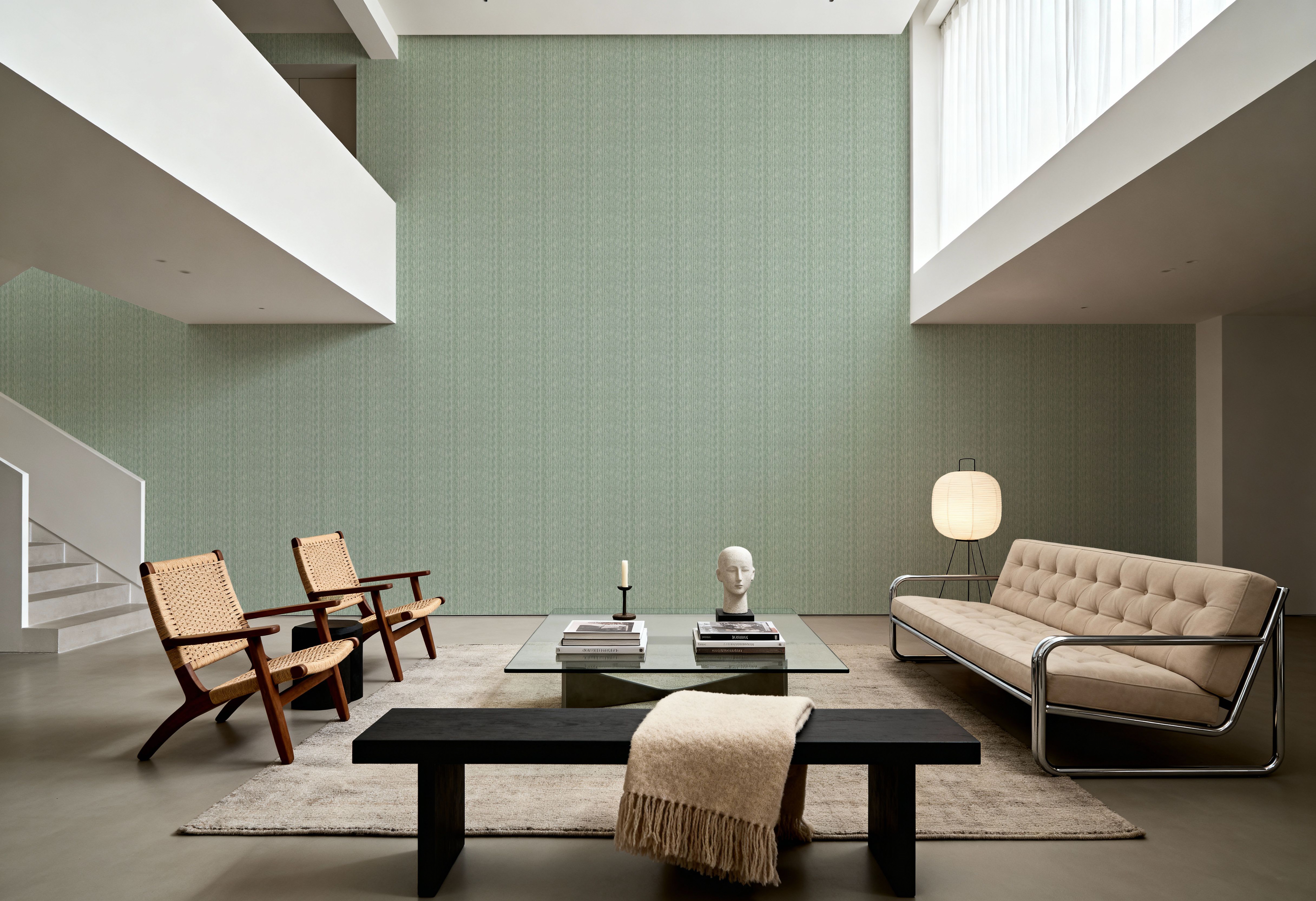 Faux Cloth Texture, Ocean Green