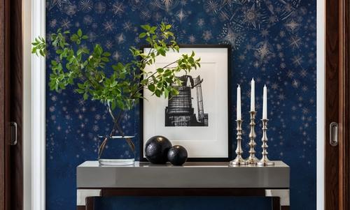 Celestial Dreams Dark Blue