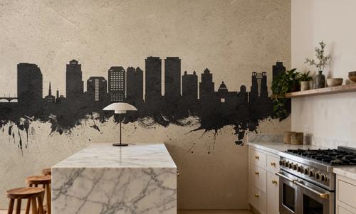 West Palm Beach Florida Skyline Concrete