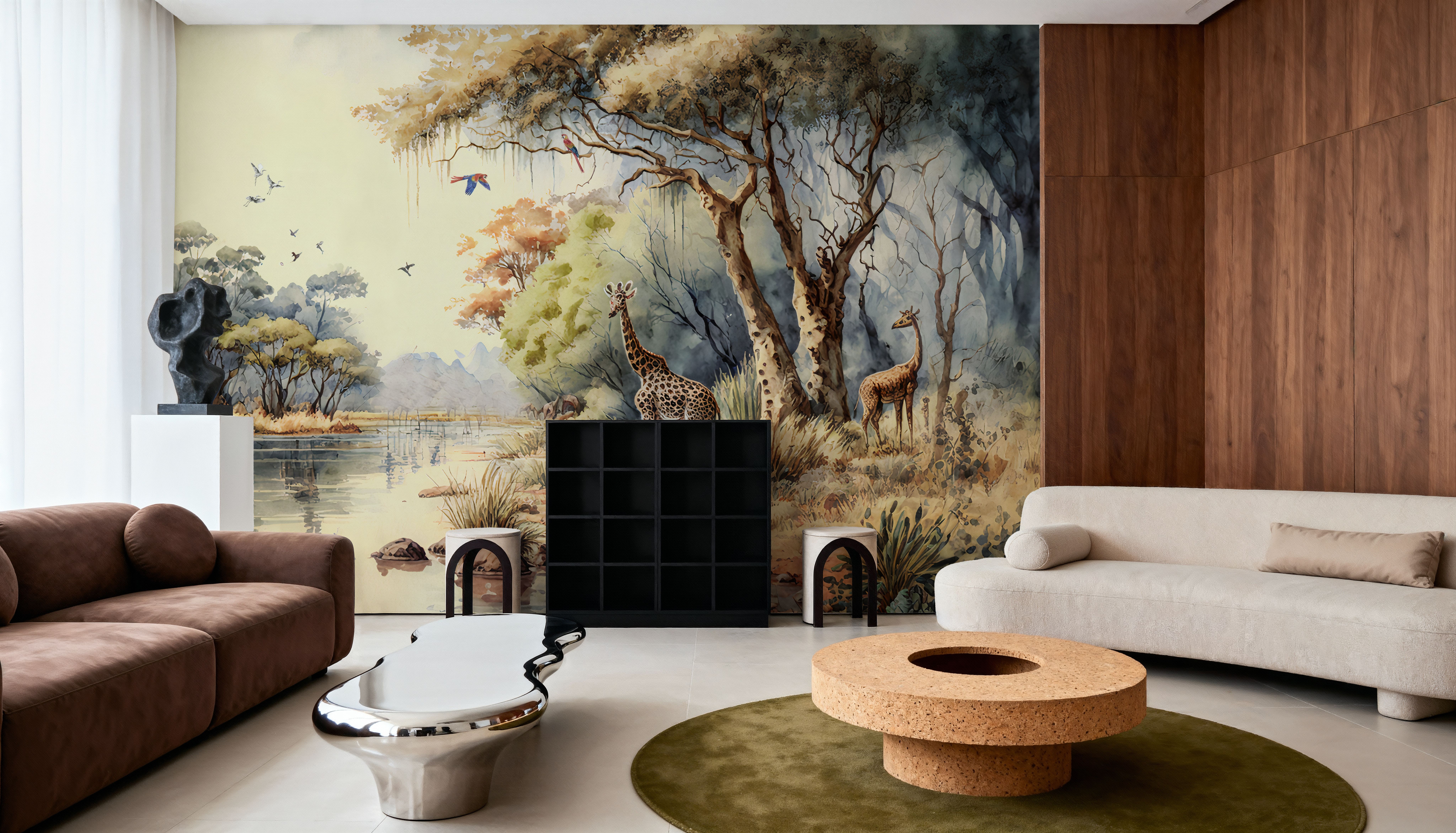 River Scene of Kenya