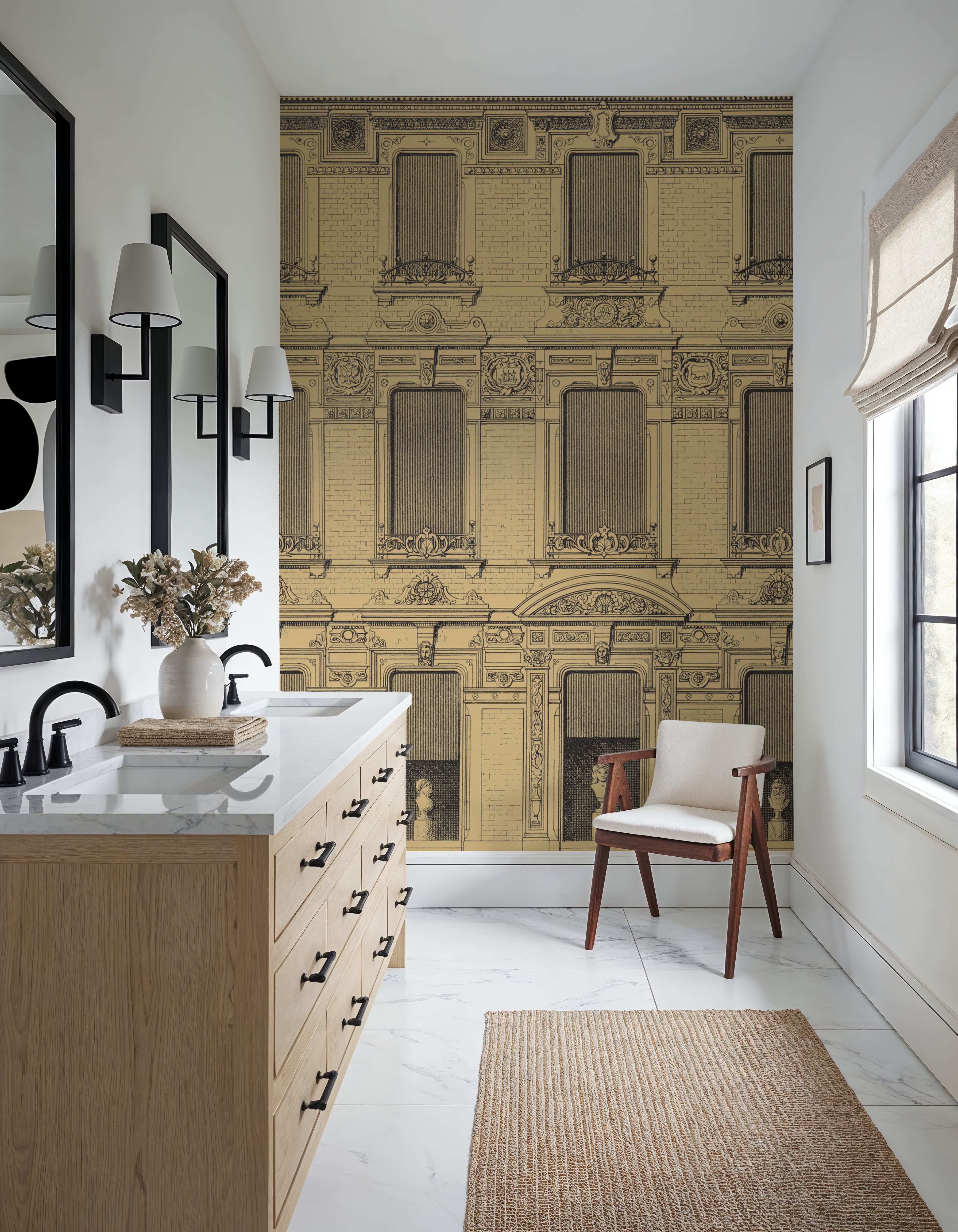 Vintage Facade, Yellow