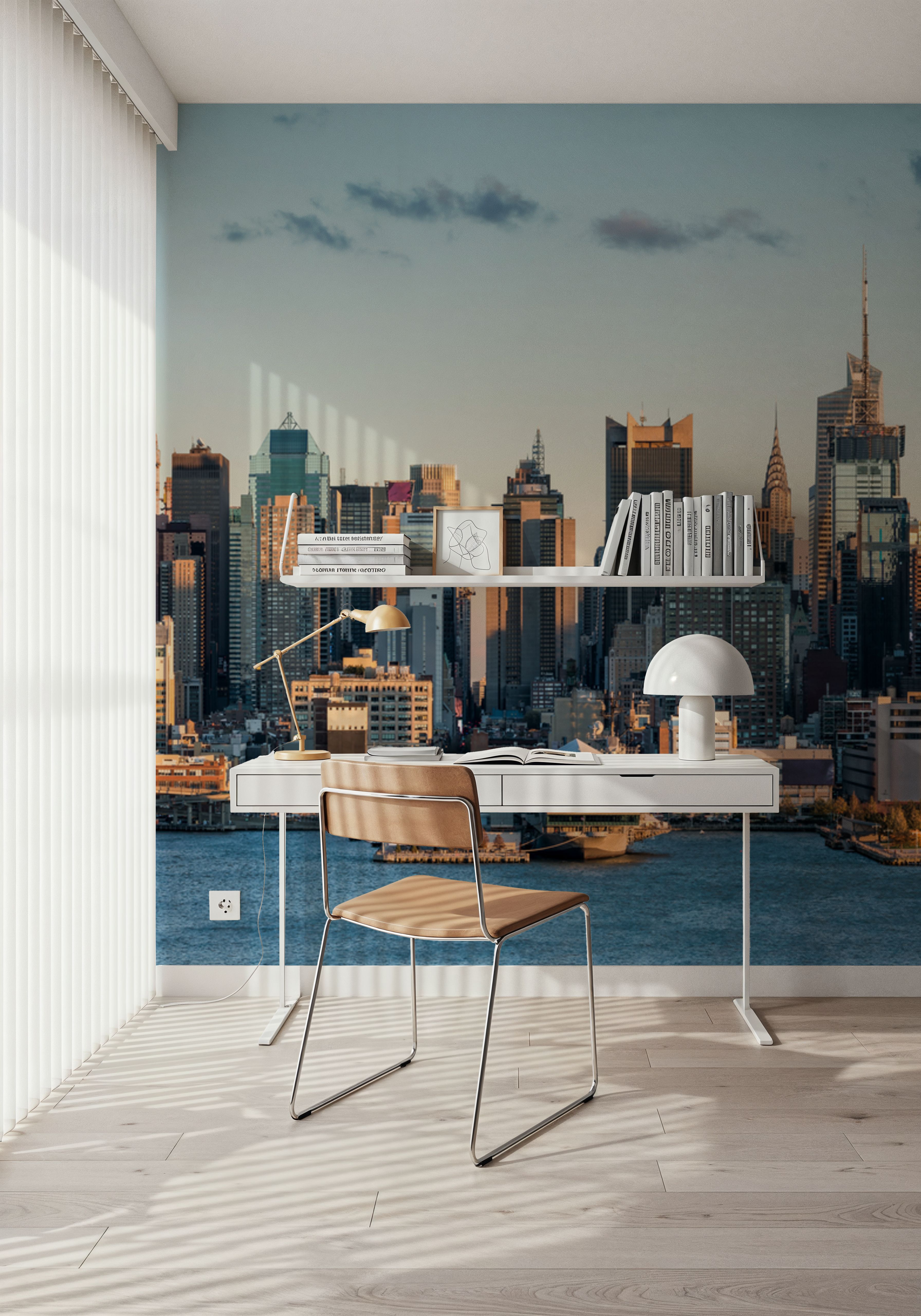 Manhattan along the Hudson