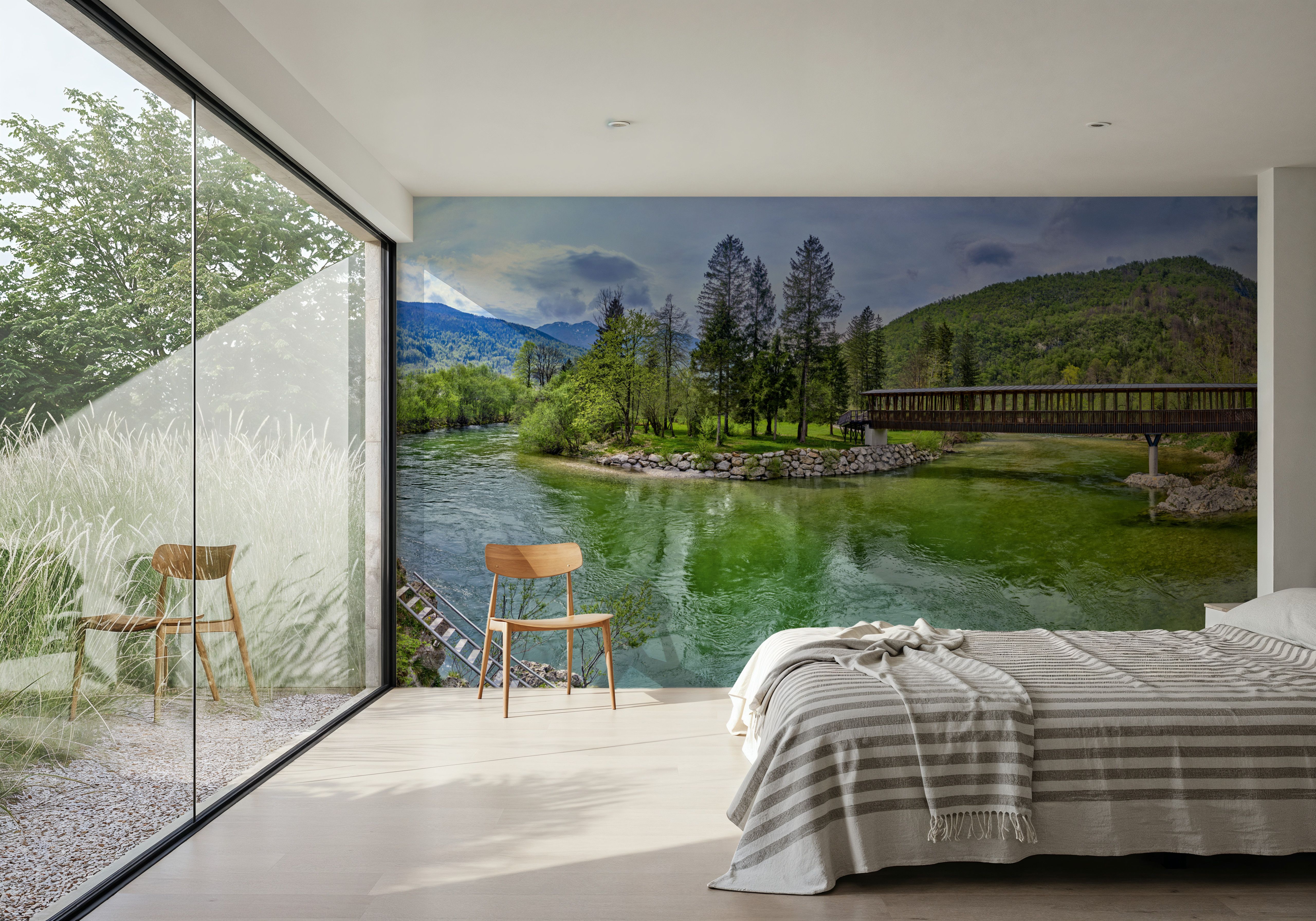 Mountain Bridge Serenity