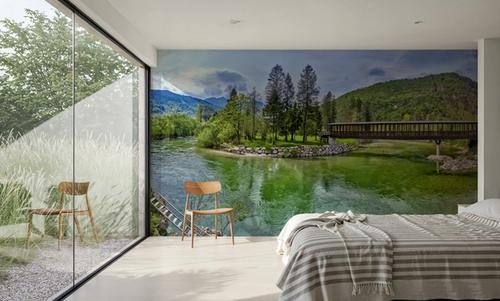 Mountain Bridge Serenity
