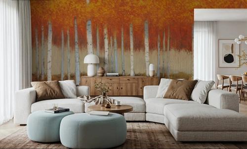 Autumn Birches
