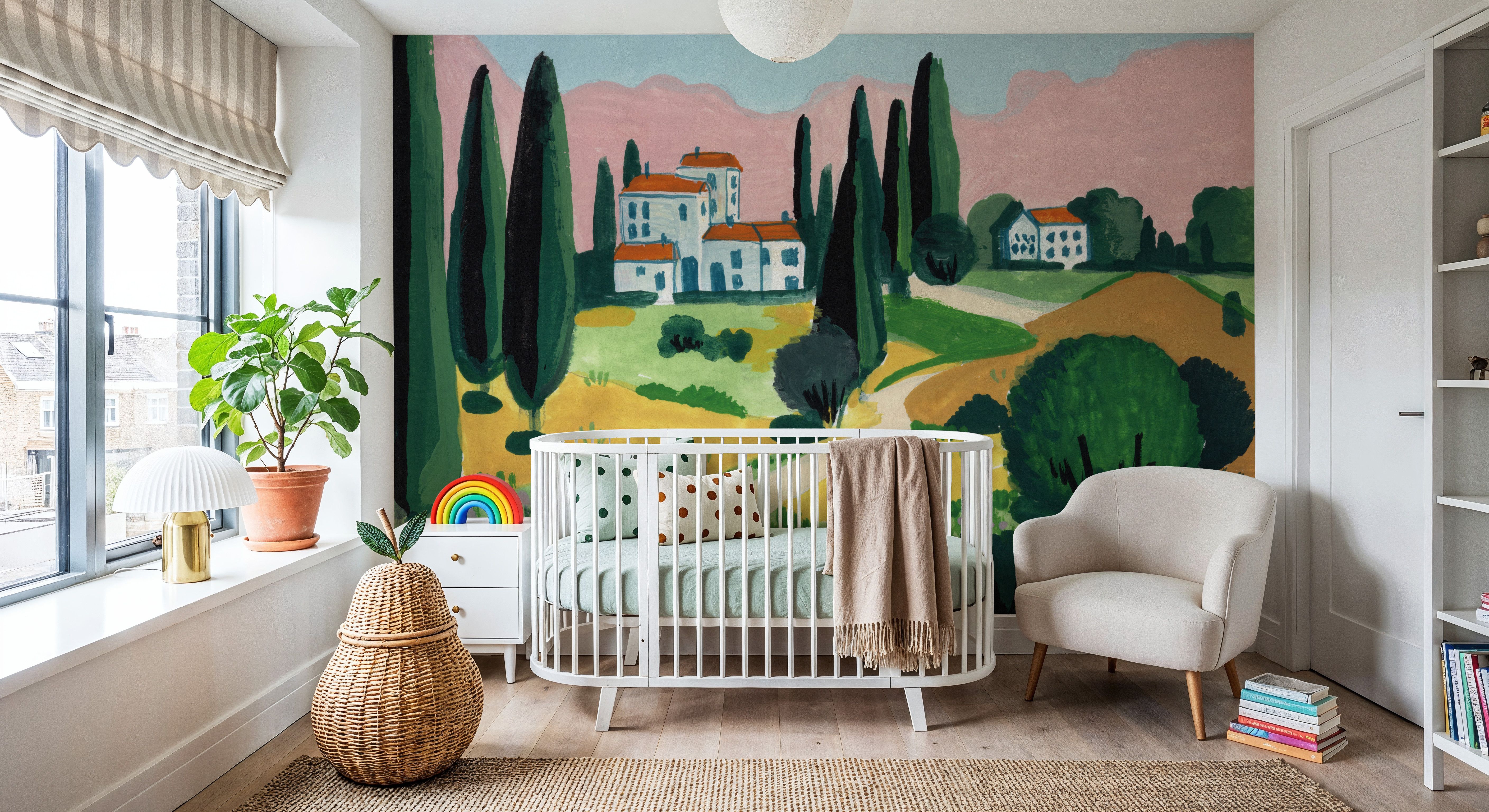 Italian Villa, Tapet