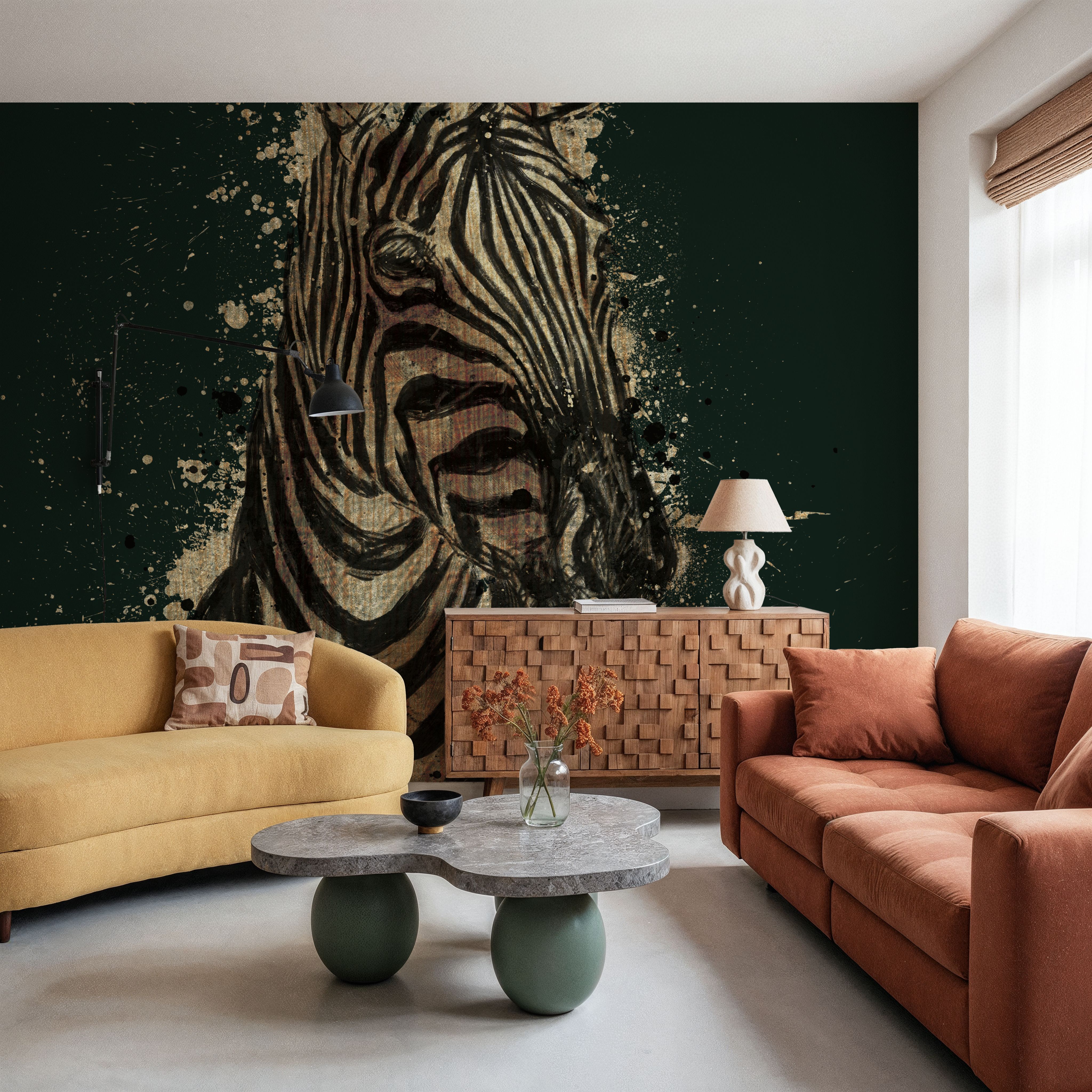 Bright Africa II on Green