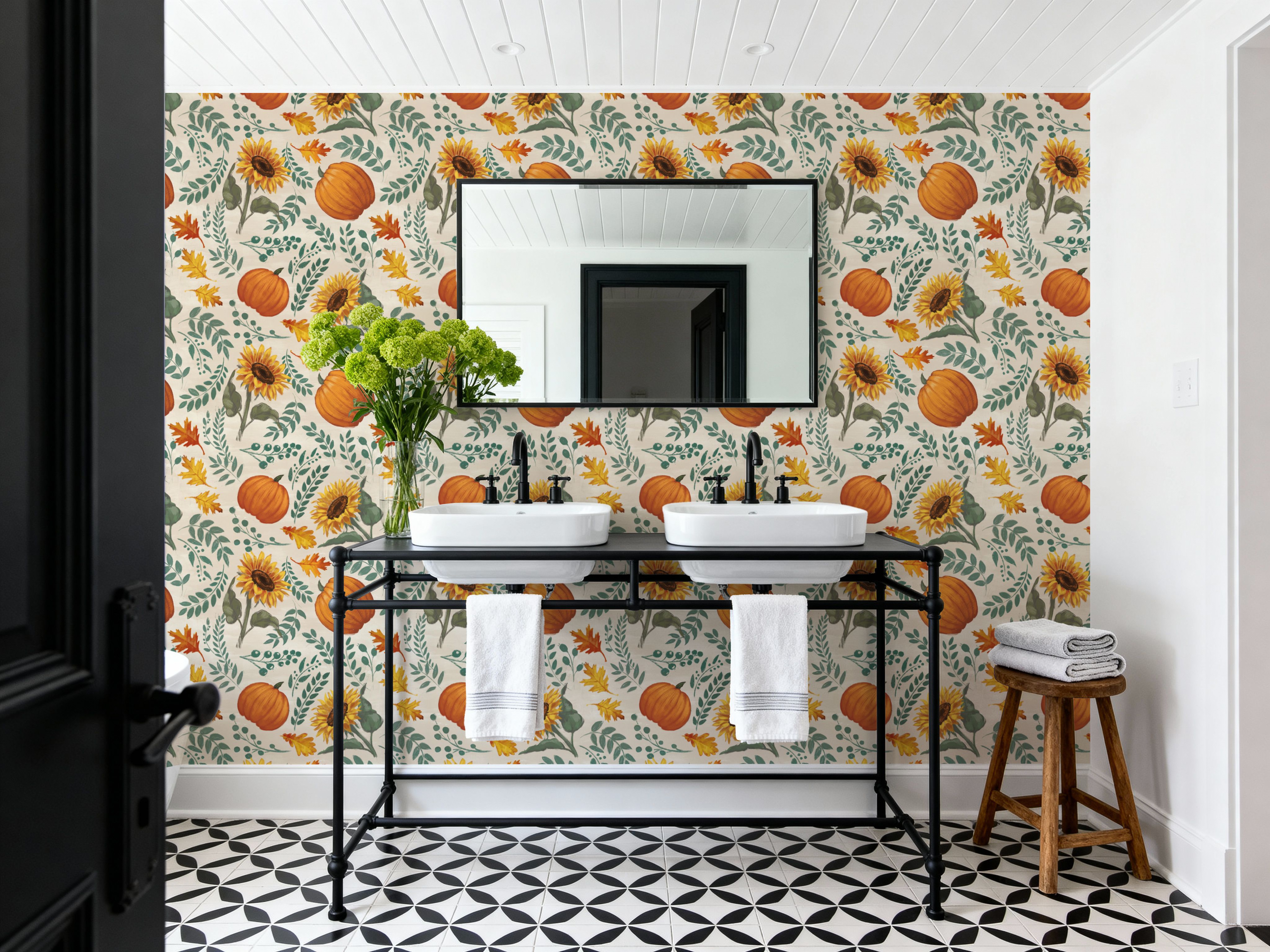 Pumpkin Harvest White