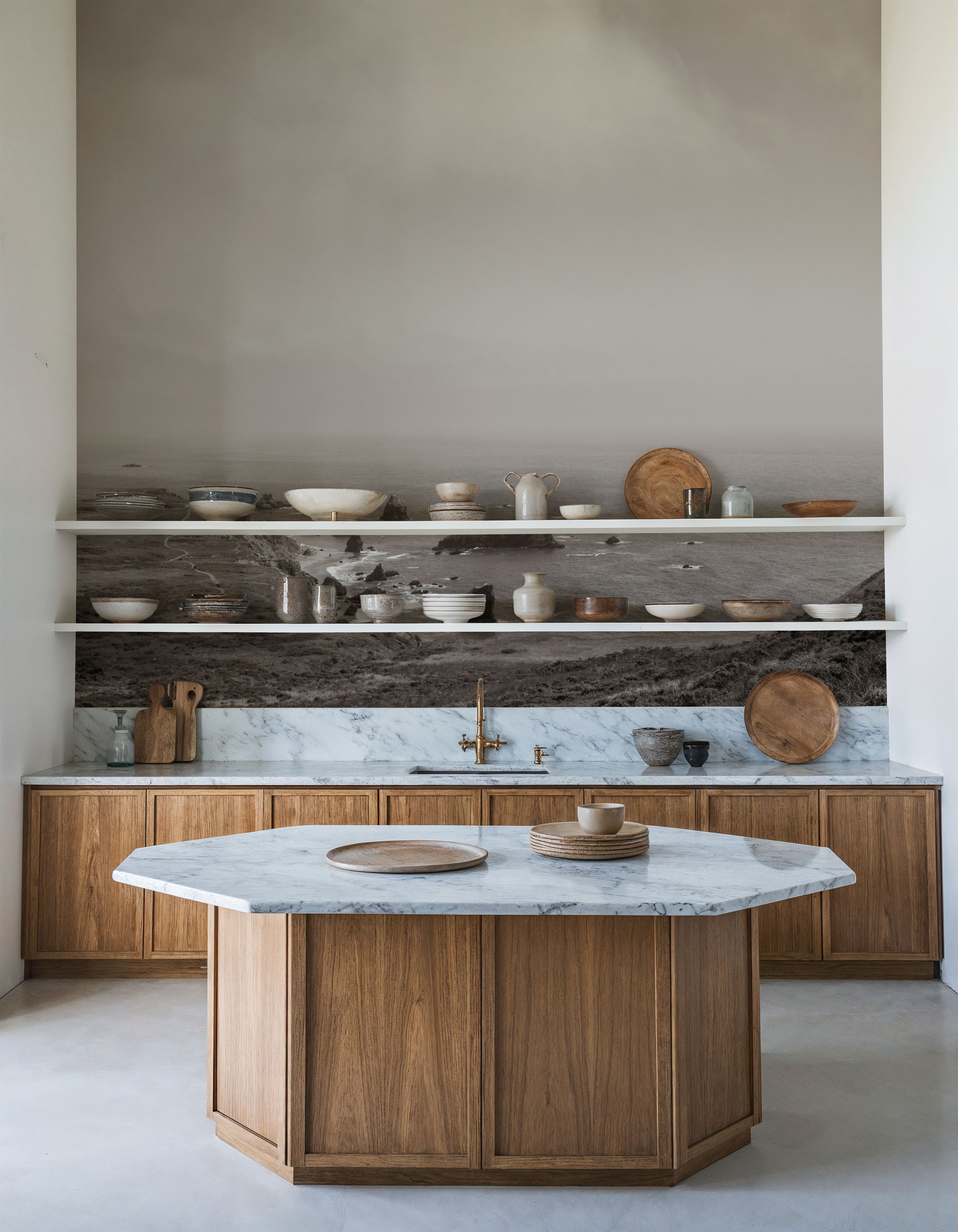 When Sea Becomes Sky BW