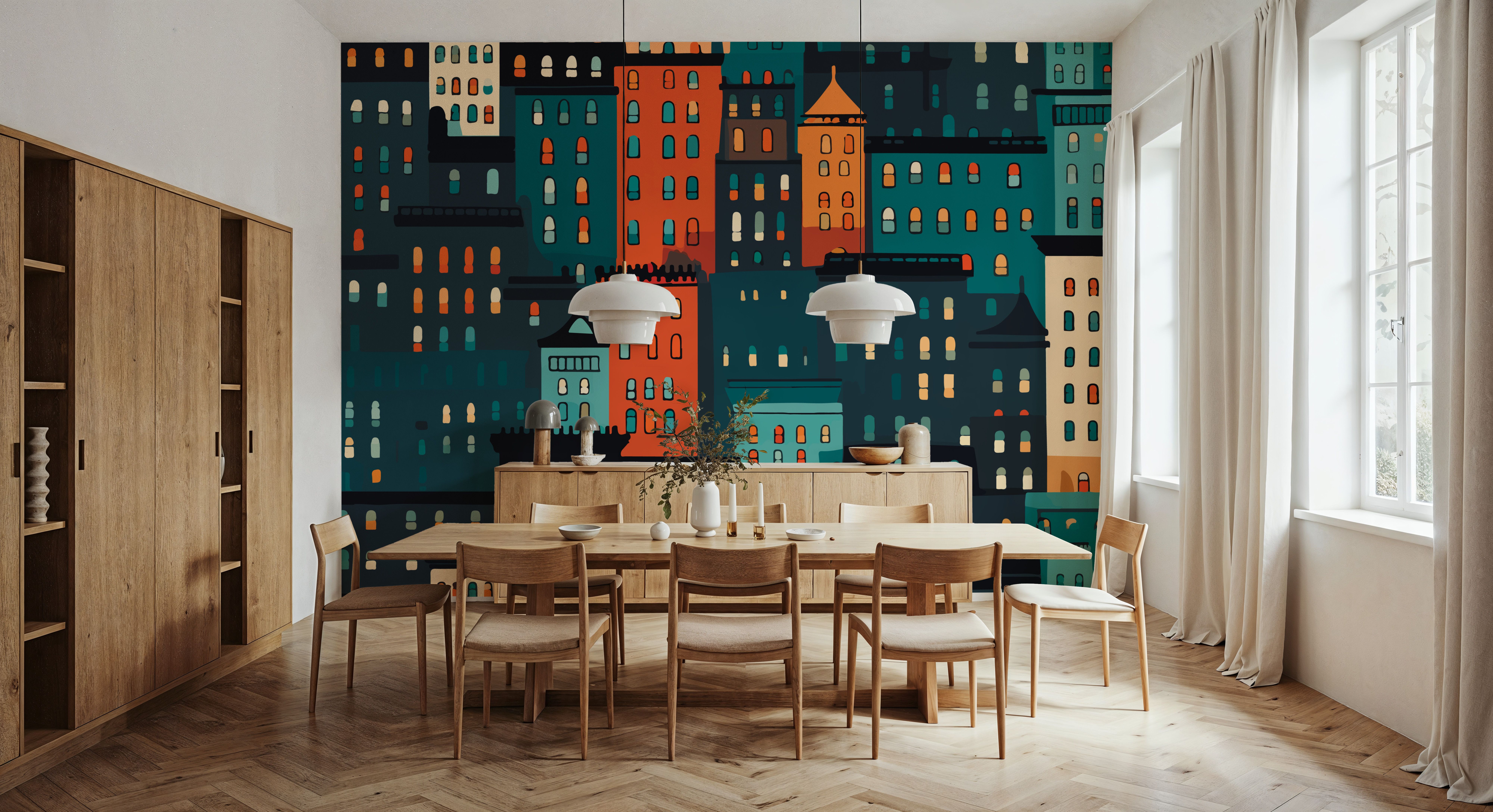 Stockholm By Night, Wallpaper