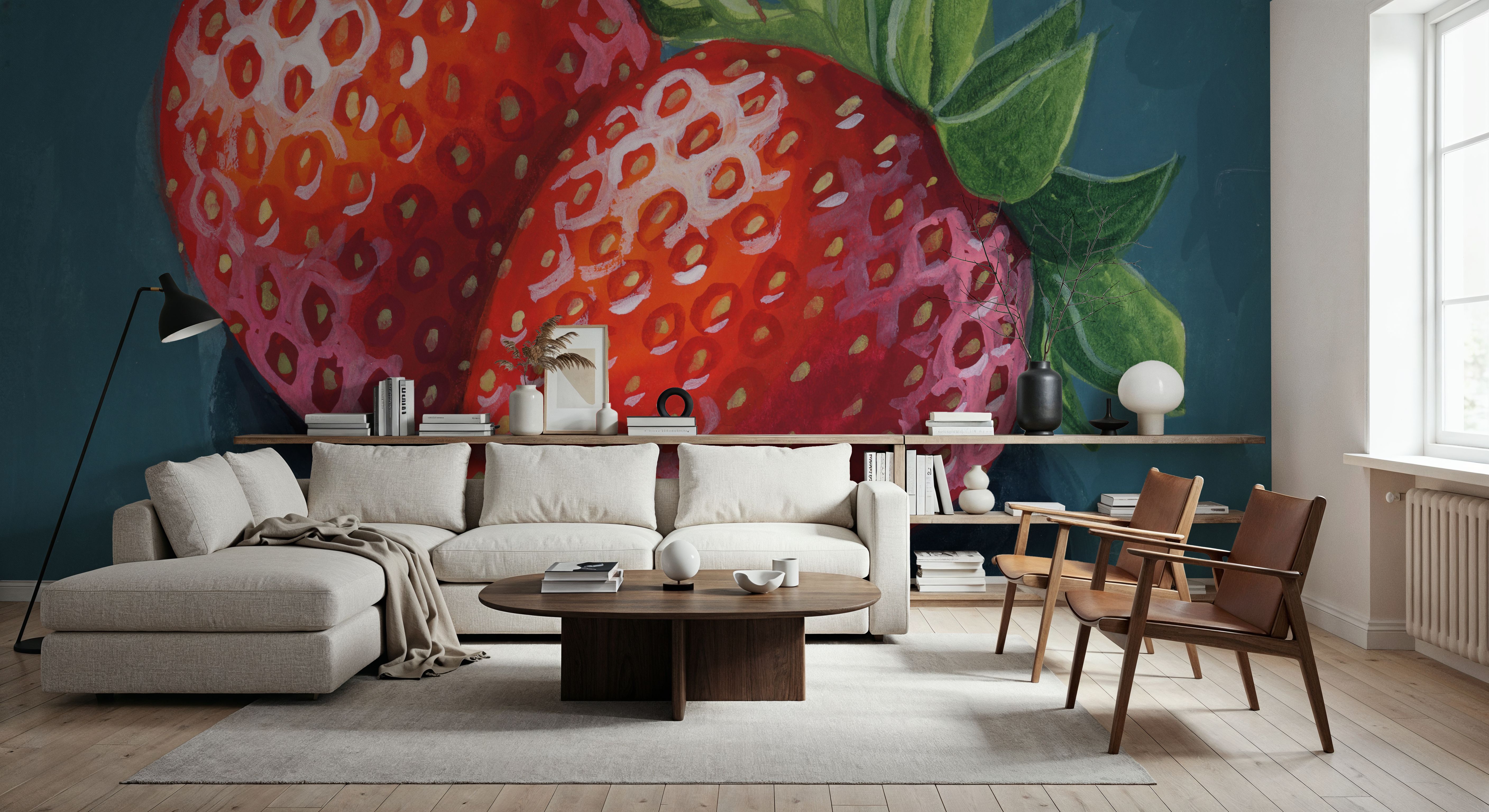 Strawberry Couple Portrait