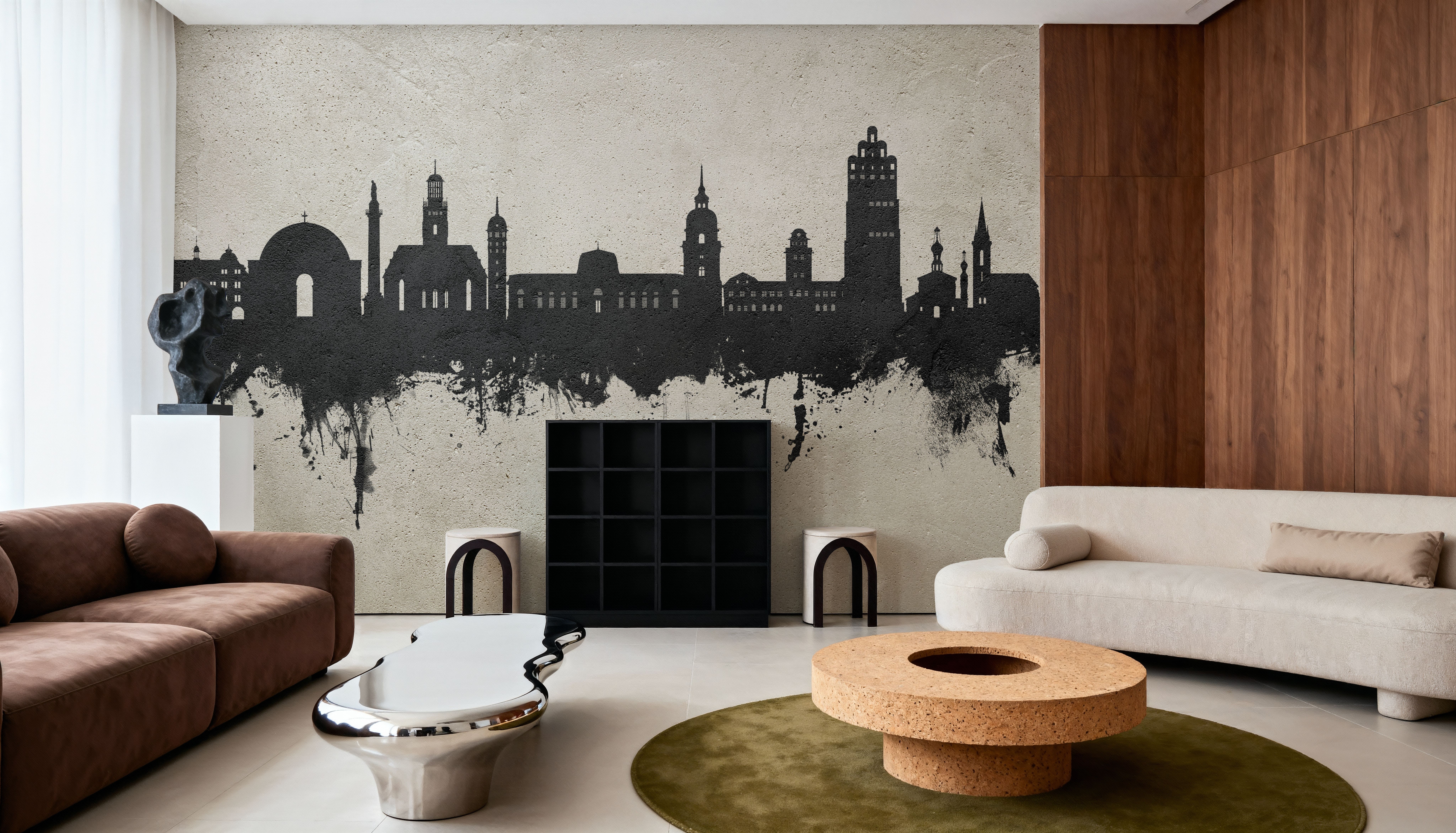 Darmstadt Skyline Concrete