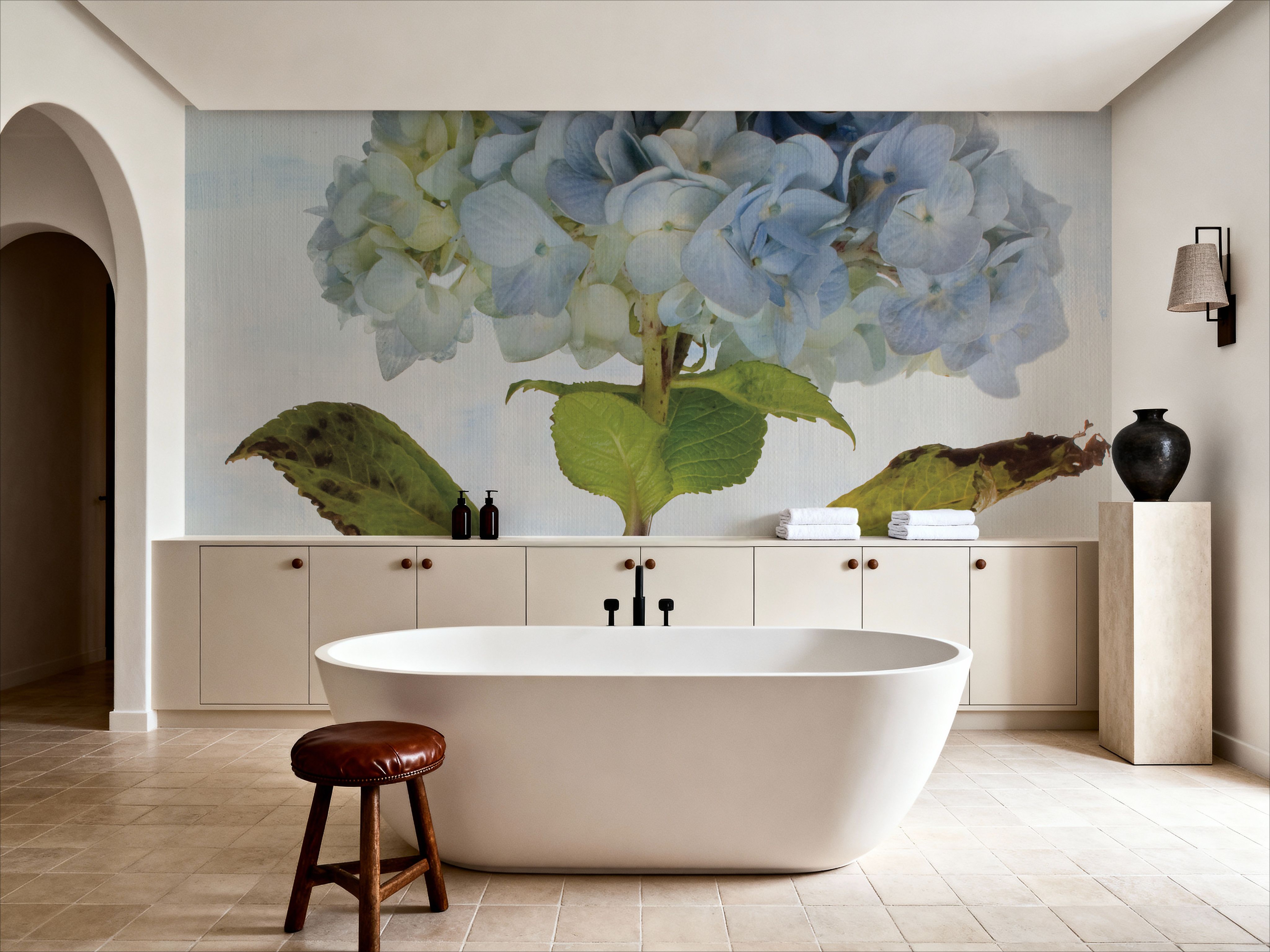 Blue Hydrangea