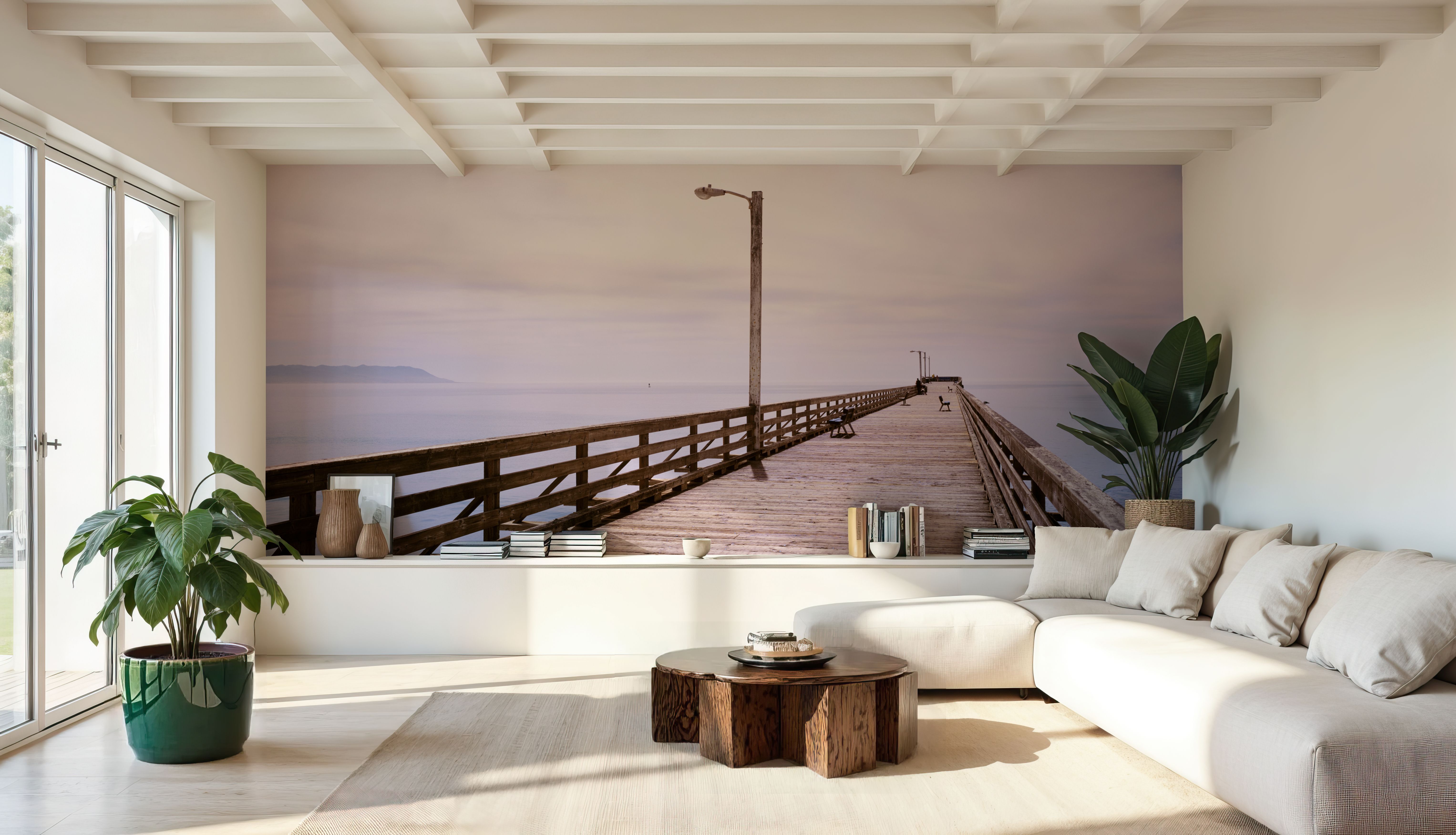 Tranquil Harbor Pier