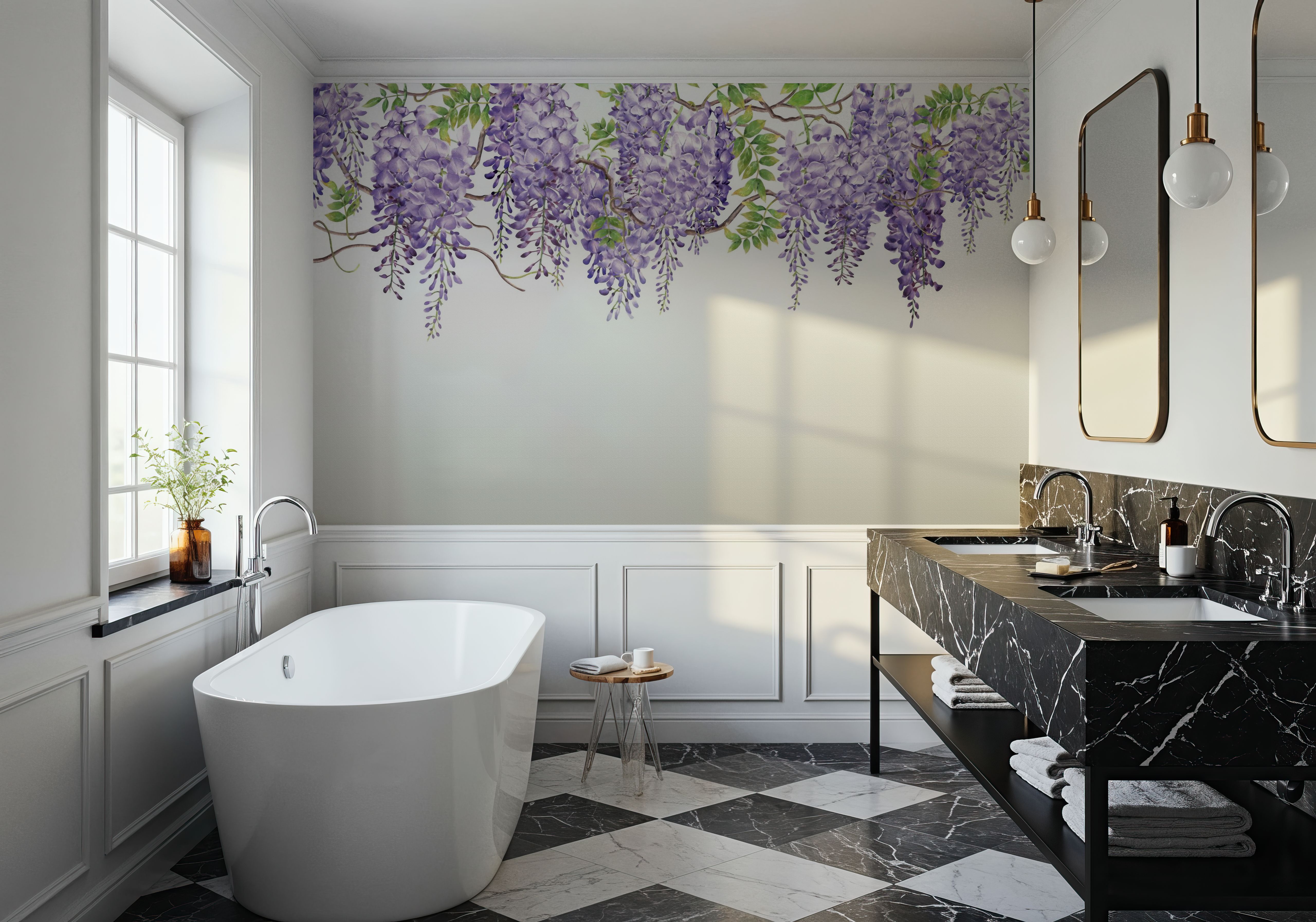 Pretty Purple Little Things, Wallpaper