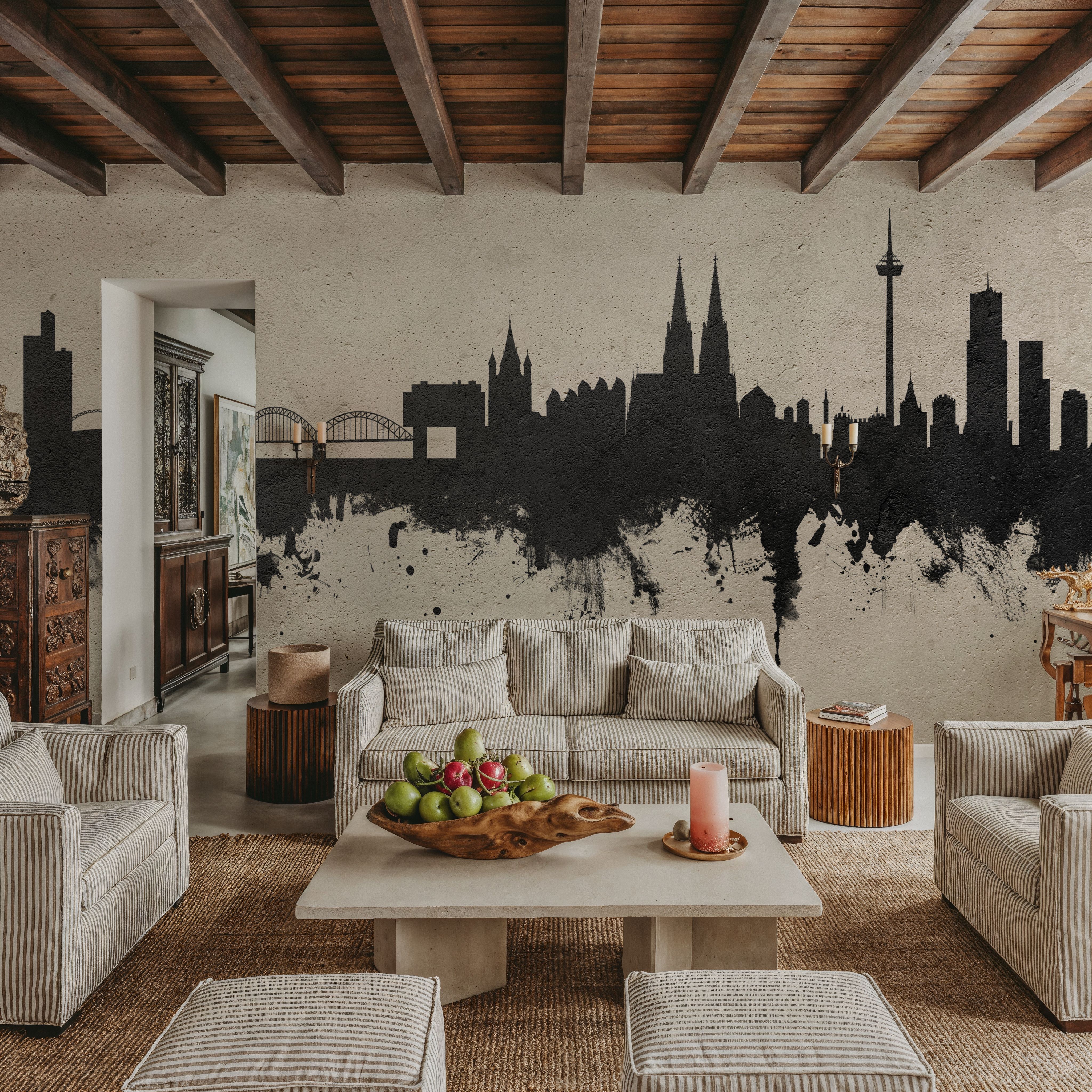Cologne Germany Skyline Concrete