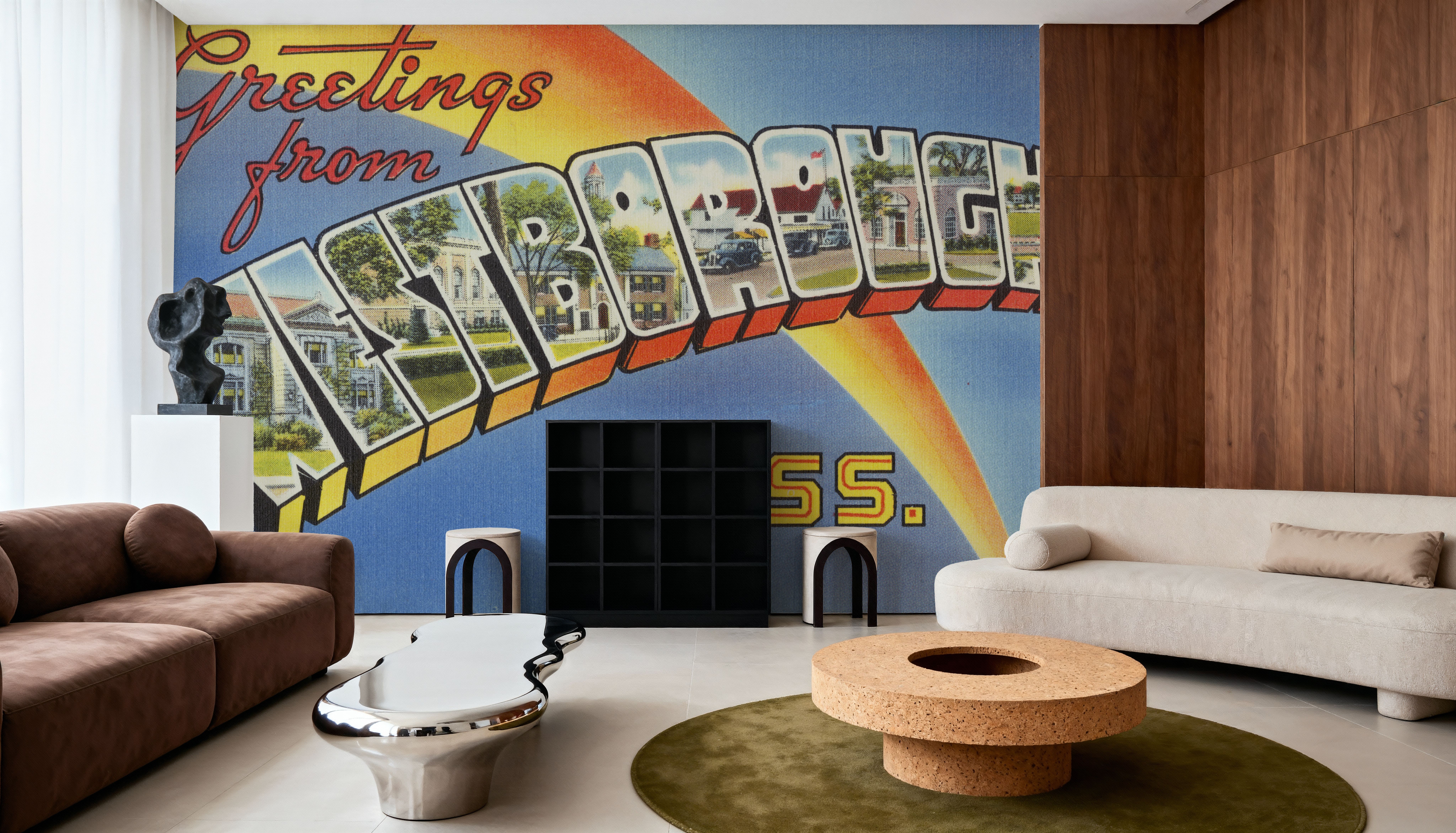 Greetings from Westborough - Screenprint Postcard