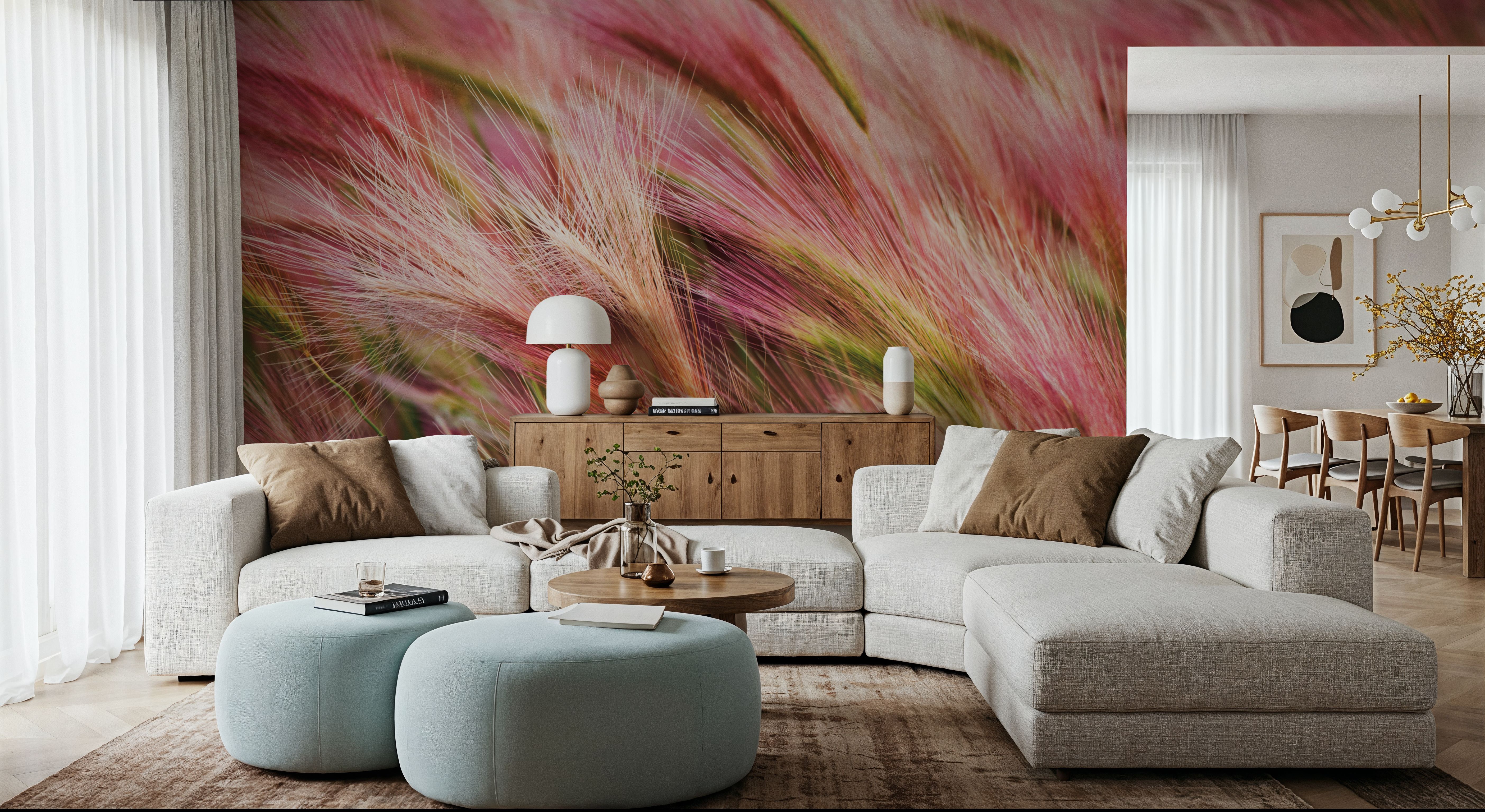 Foxtail Barley, Behang