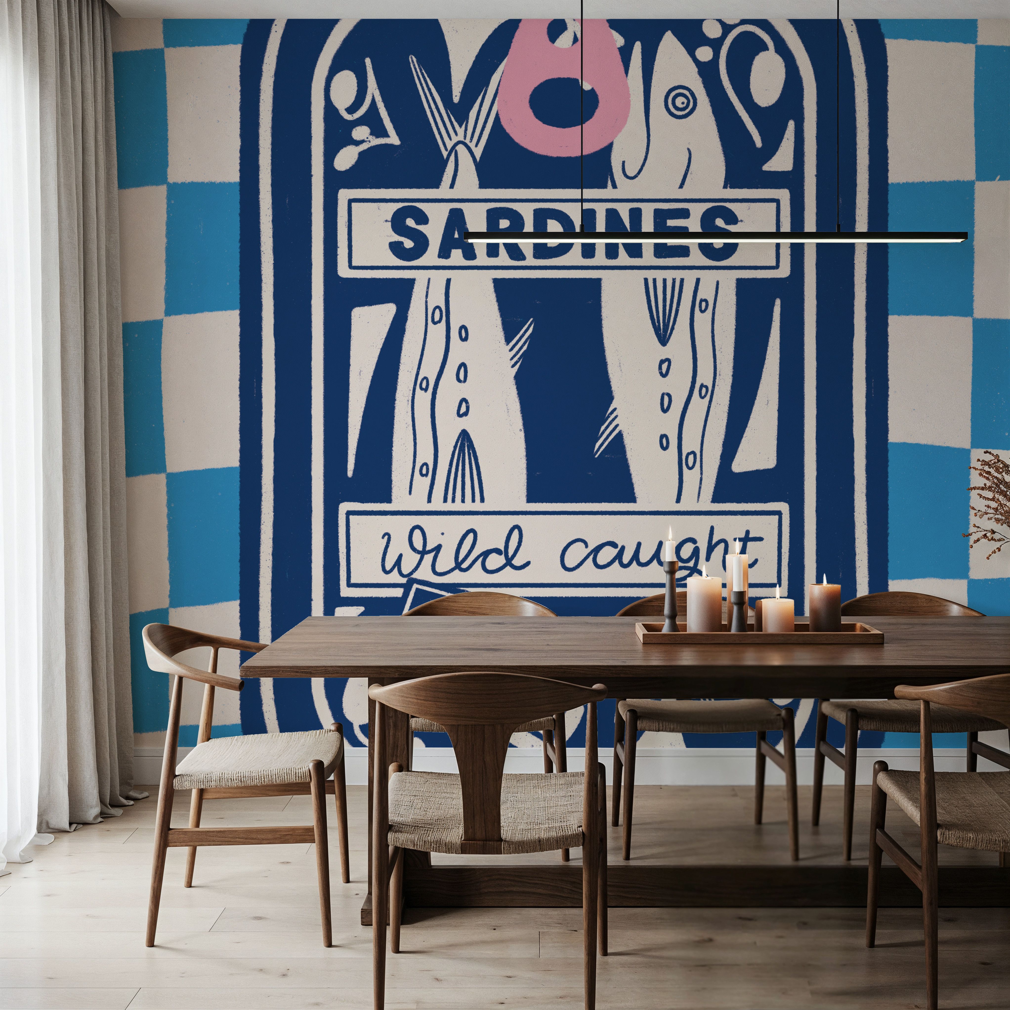 Fun Sardines I Blue