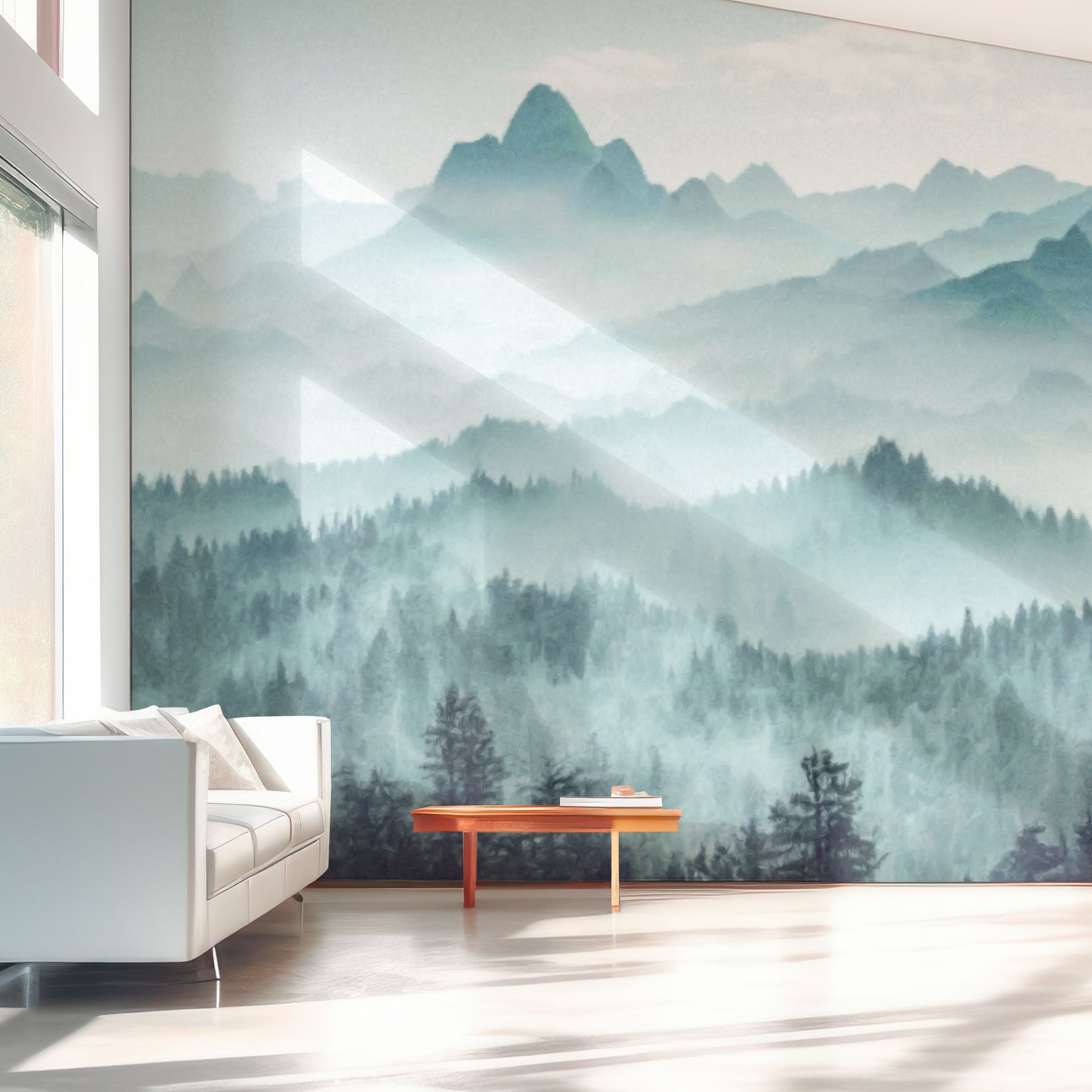 Misty Mountain Mural