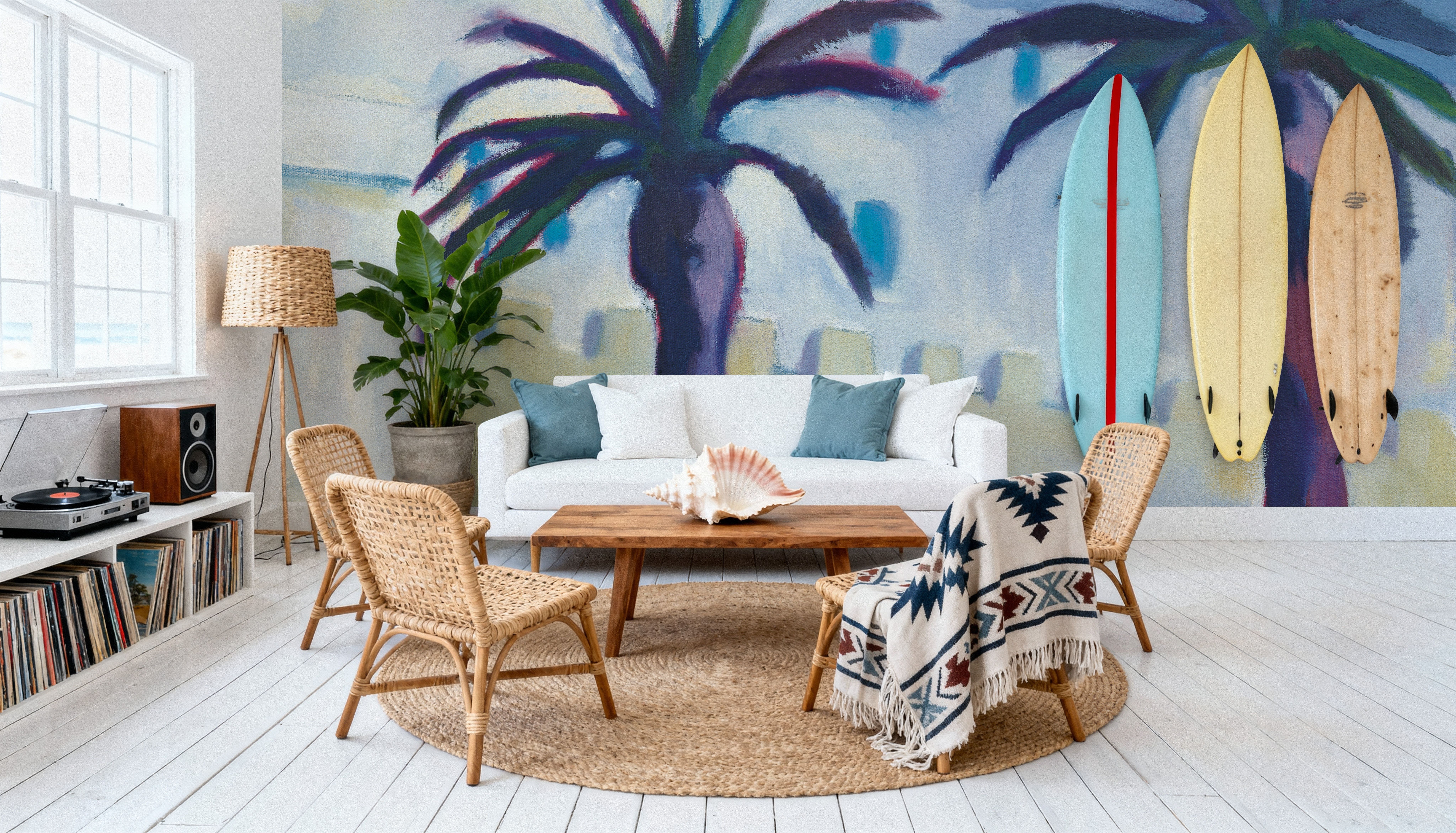 Palm Trees and Rugs