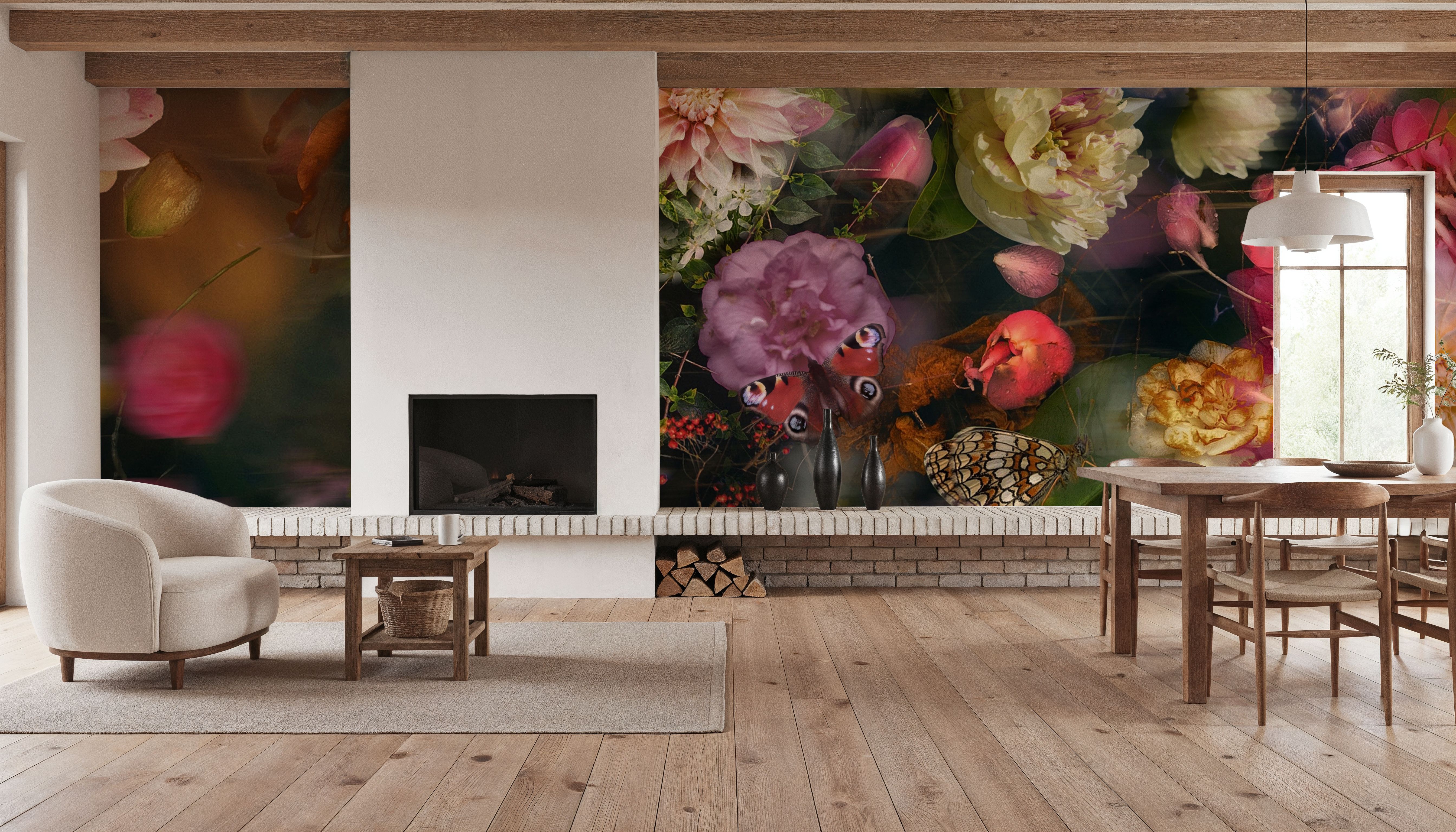 Spring Wind, Tapeten