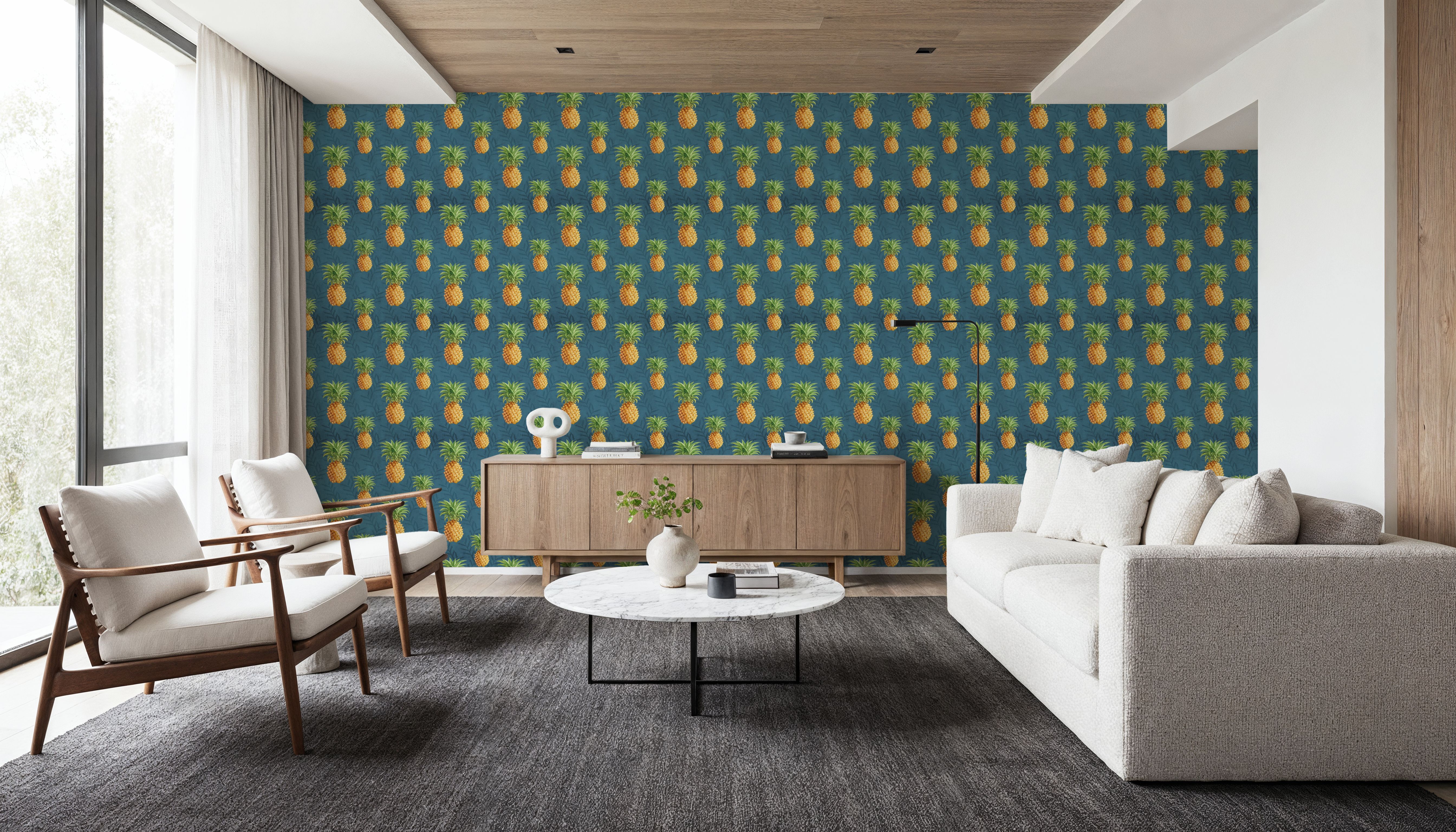 Pineapple Paradise Blue