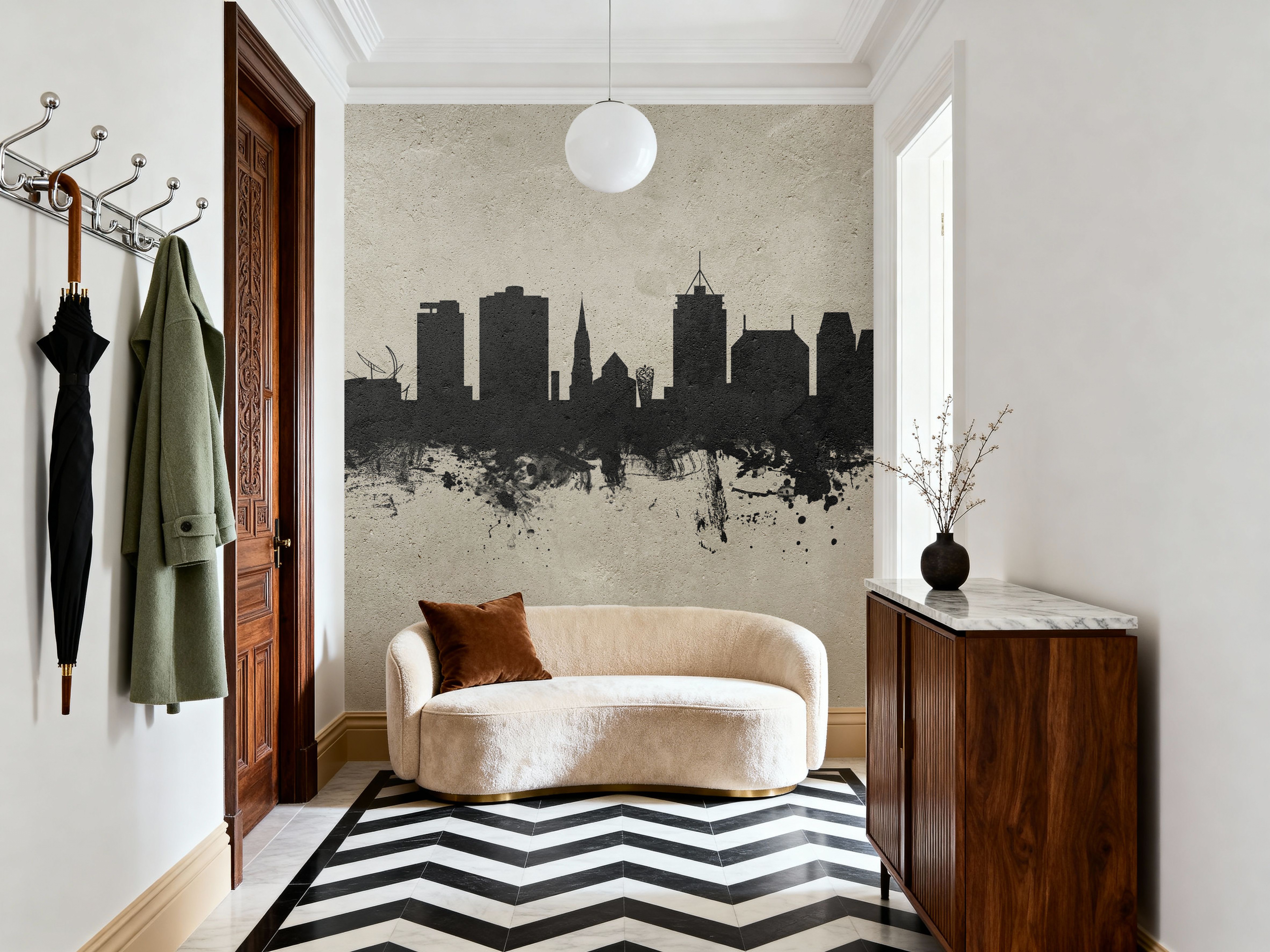 Christchurch New Zealand Skyline Concrete