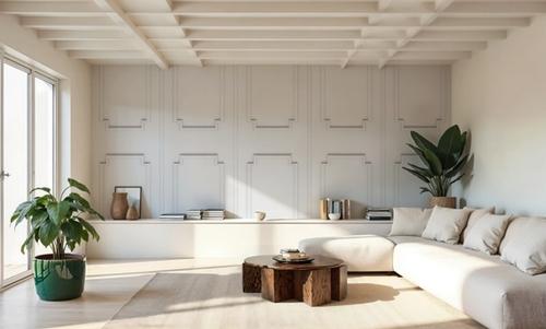 Faux Wall Panel Moulding, White