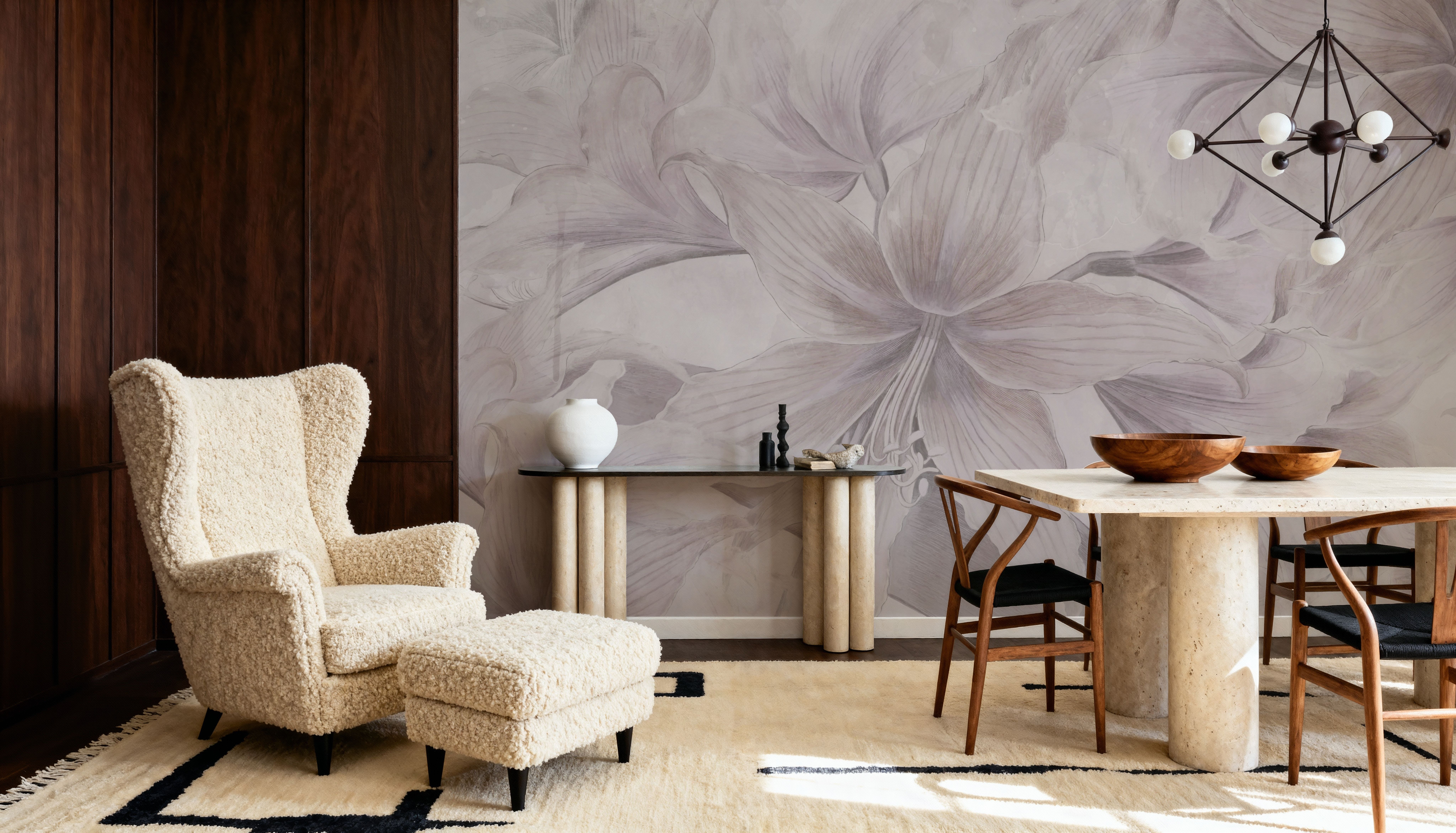  Amarantus dream Light Pink, Wallpaper