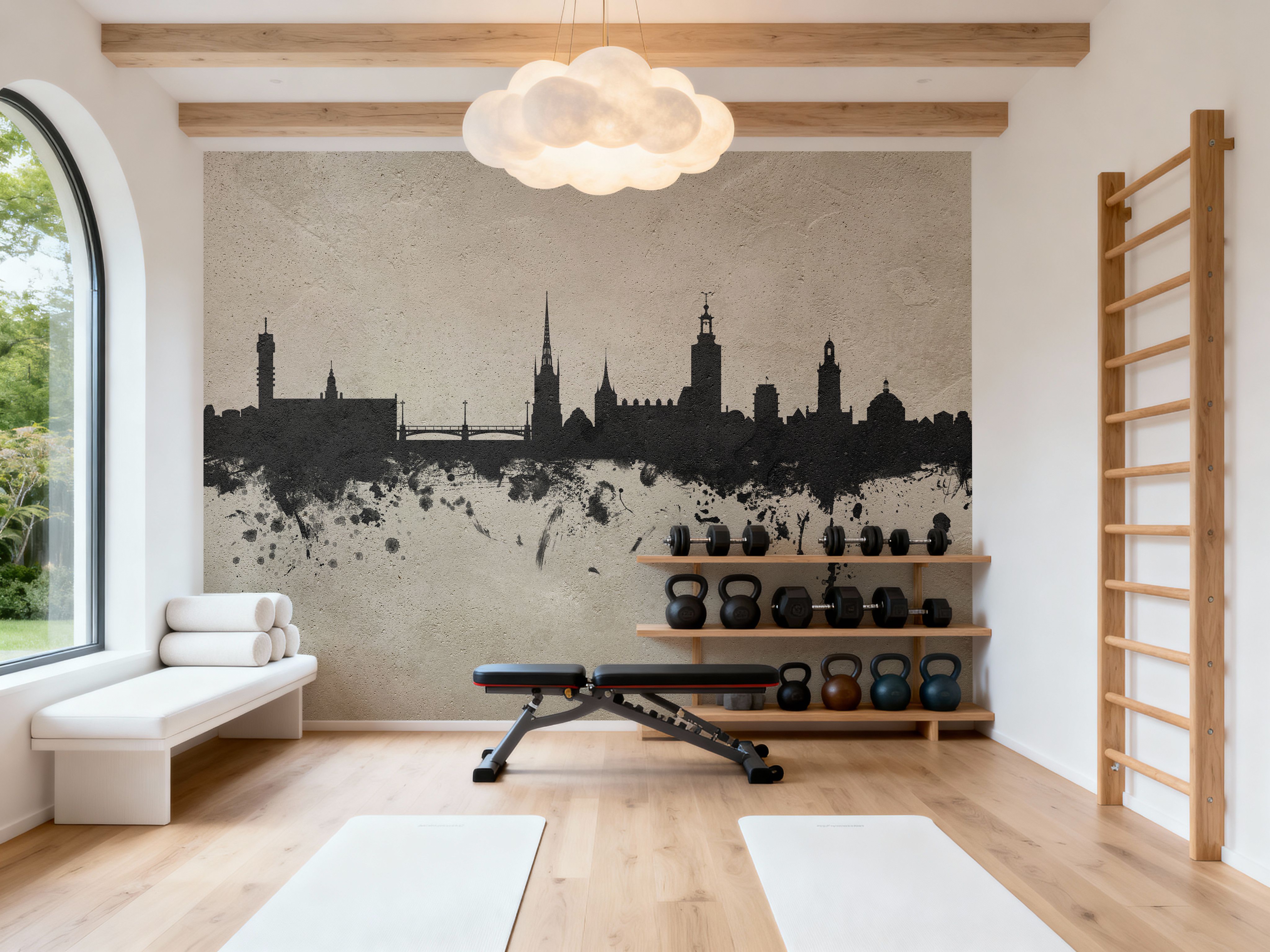 Stockholm Skyline Concrete