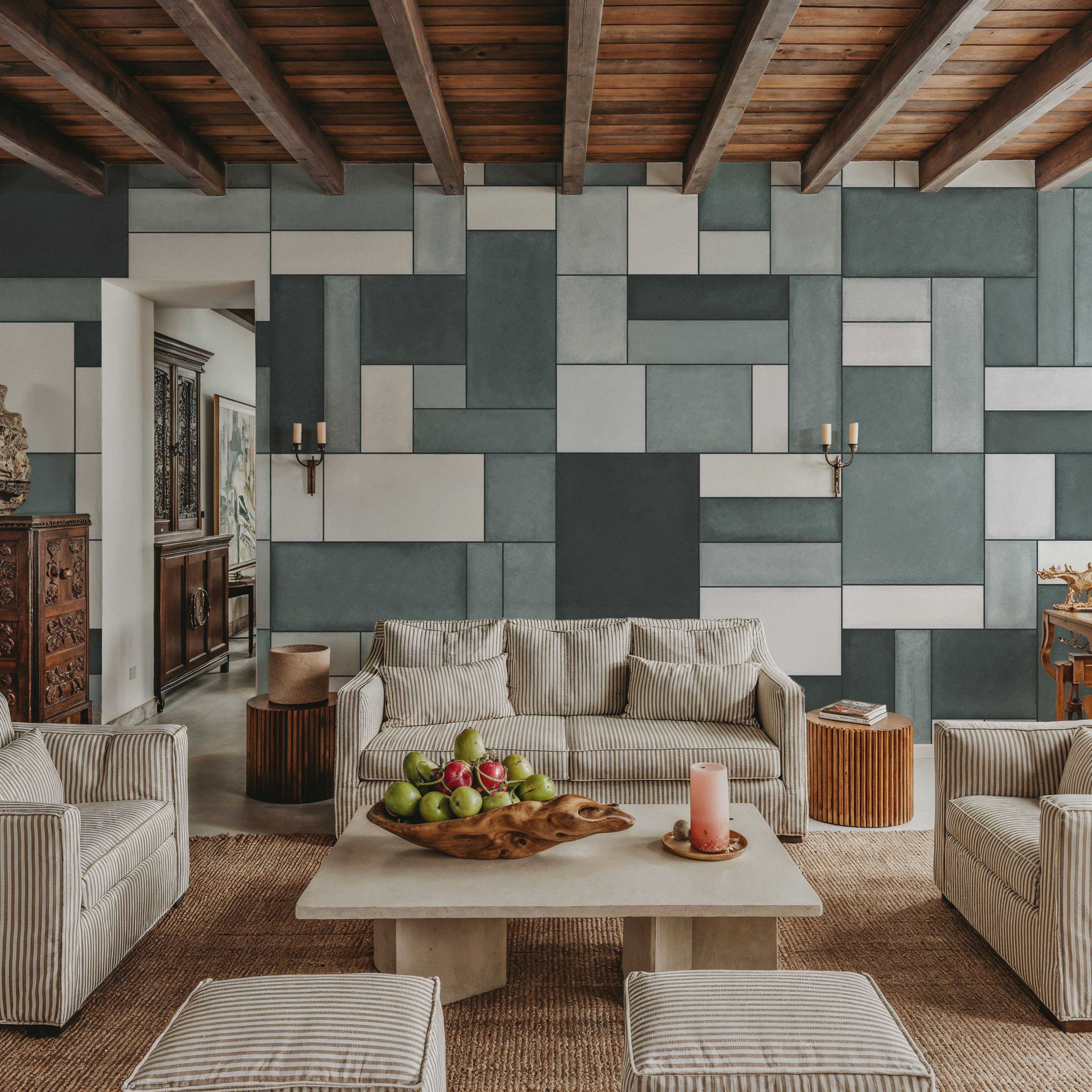 Spectrum Blocks, Teal