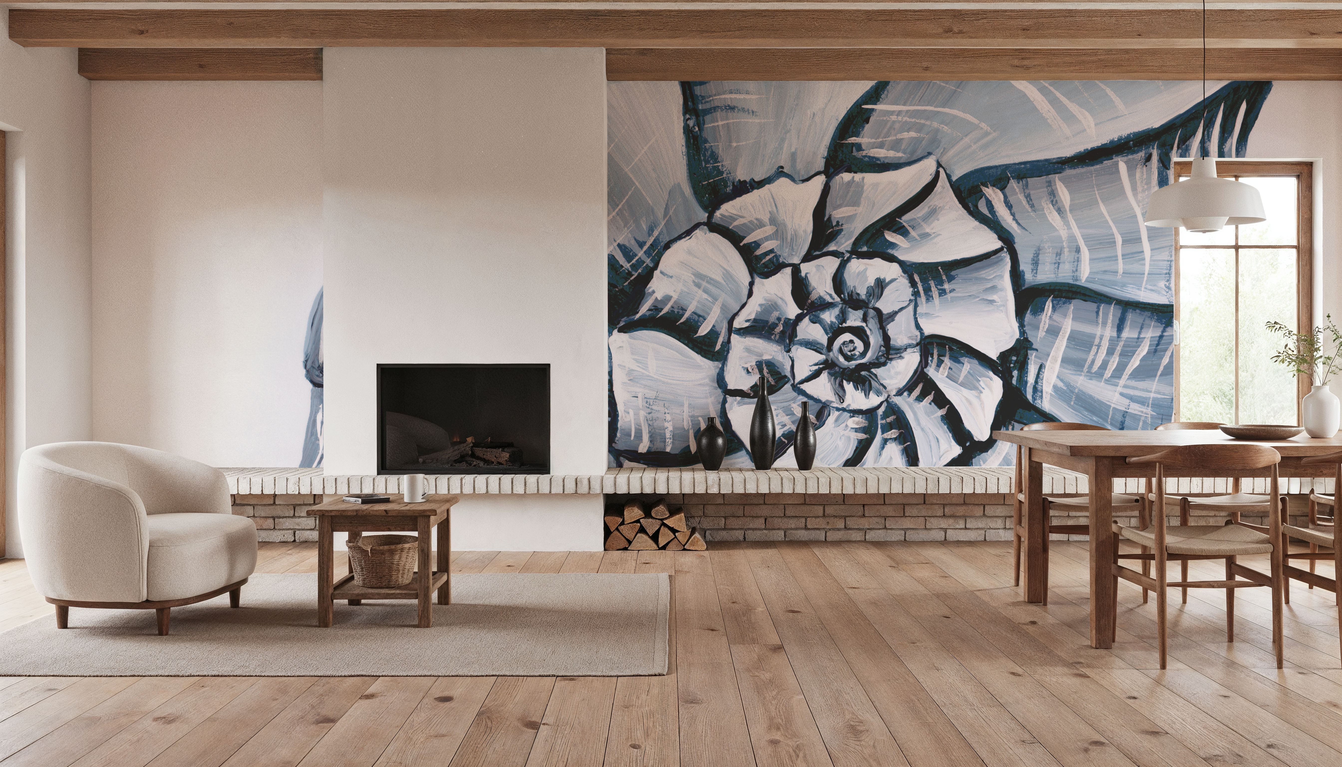 Coastal Harp Shell Navy