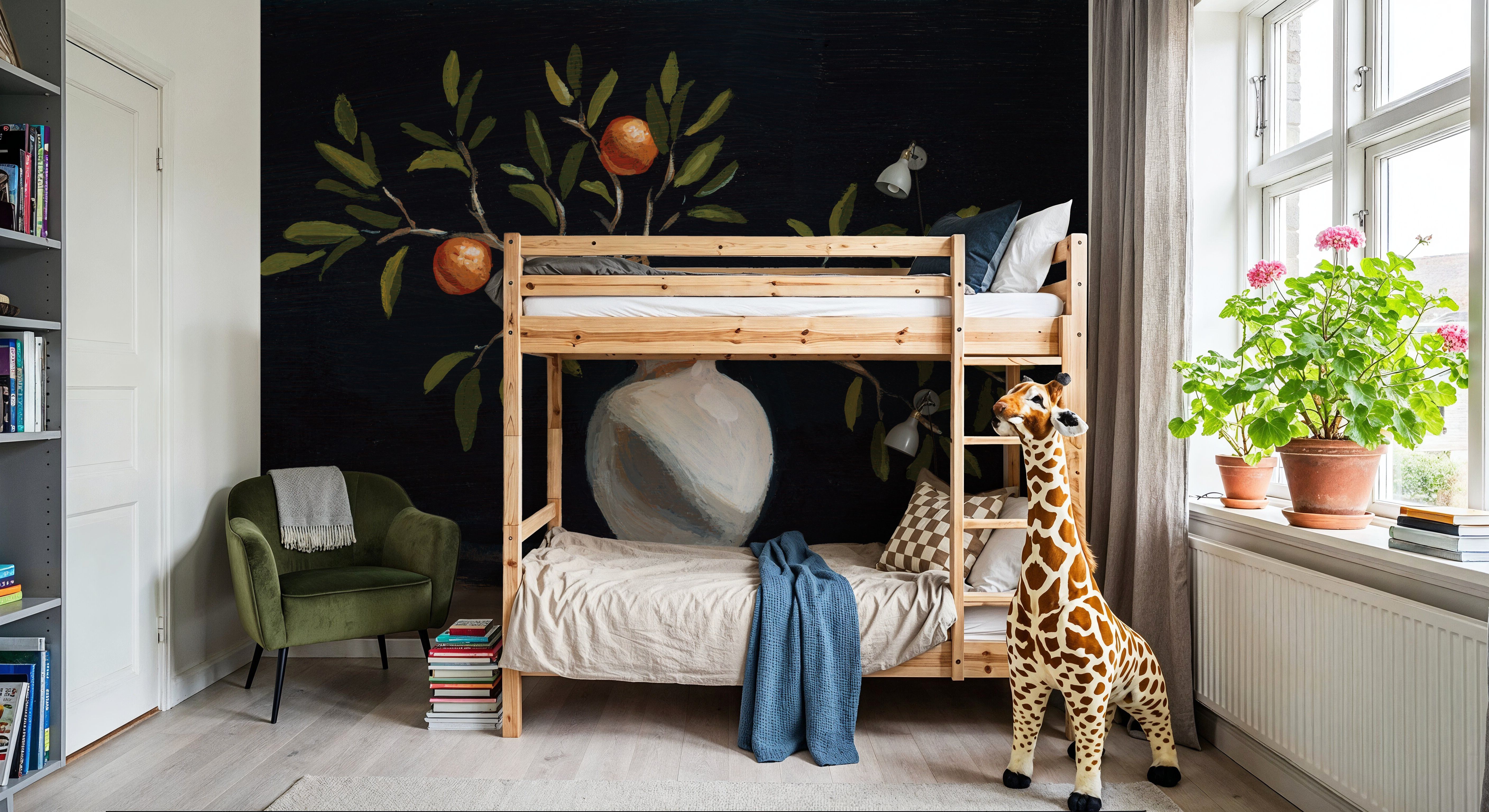 Orange Branches Still Life