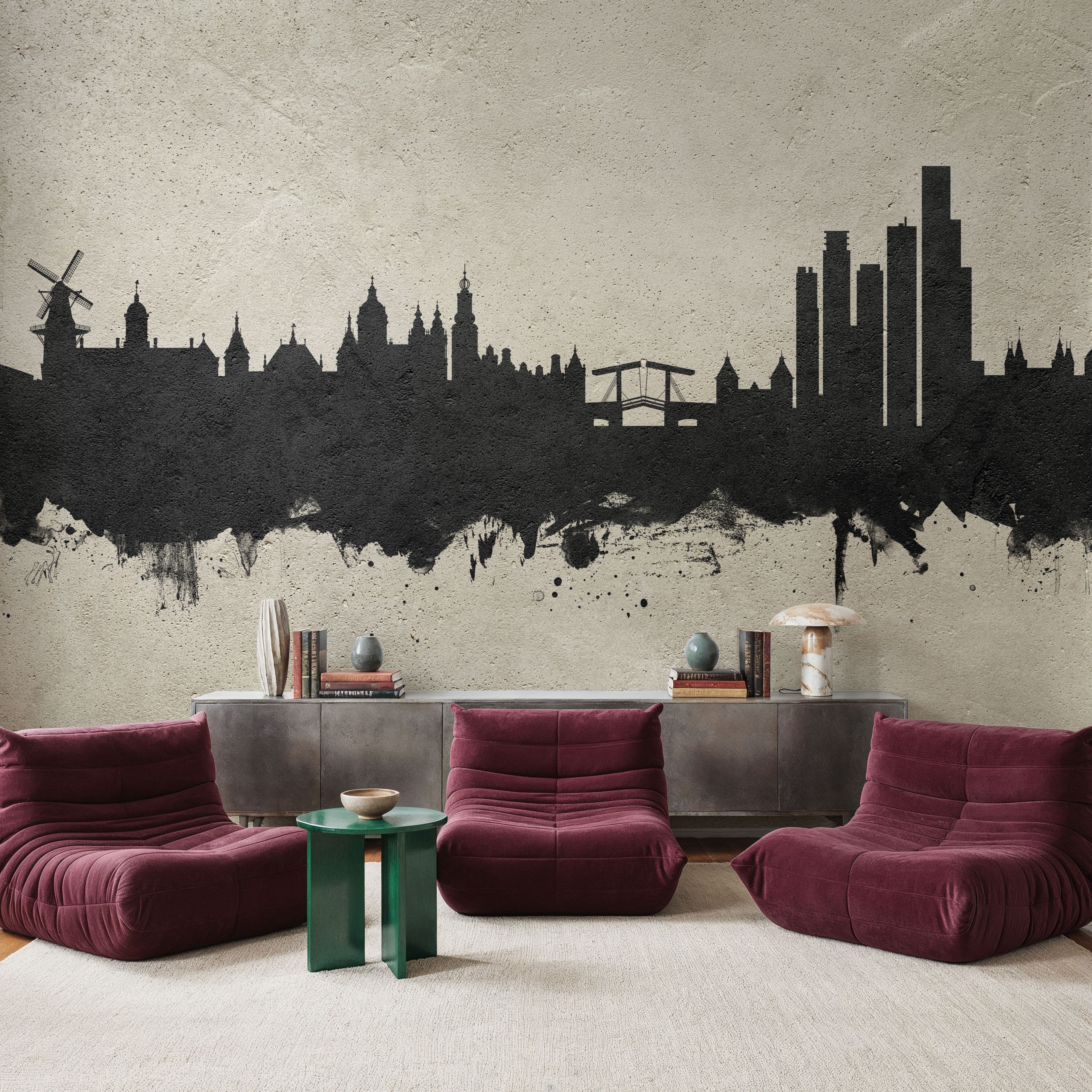 Amsterdam Skyline Concrete