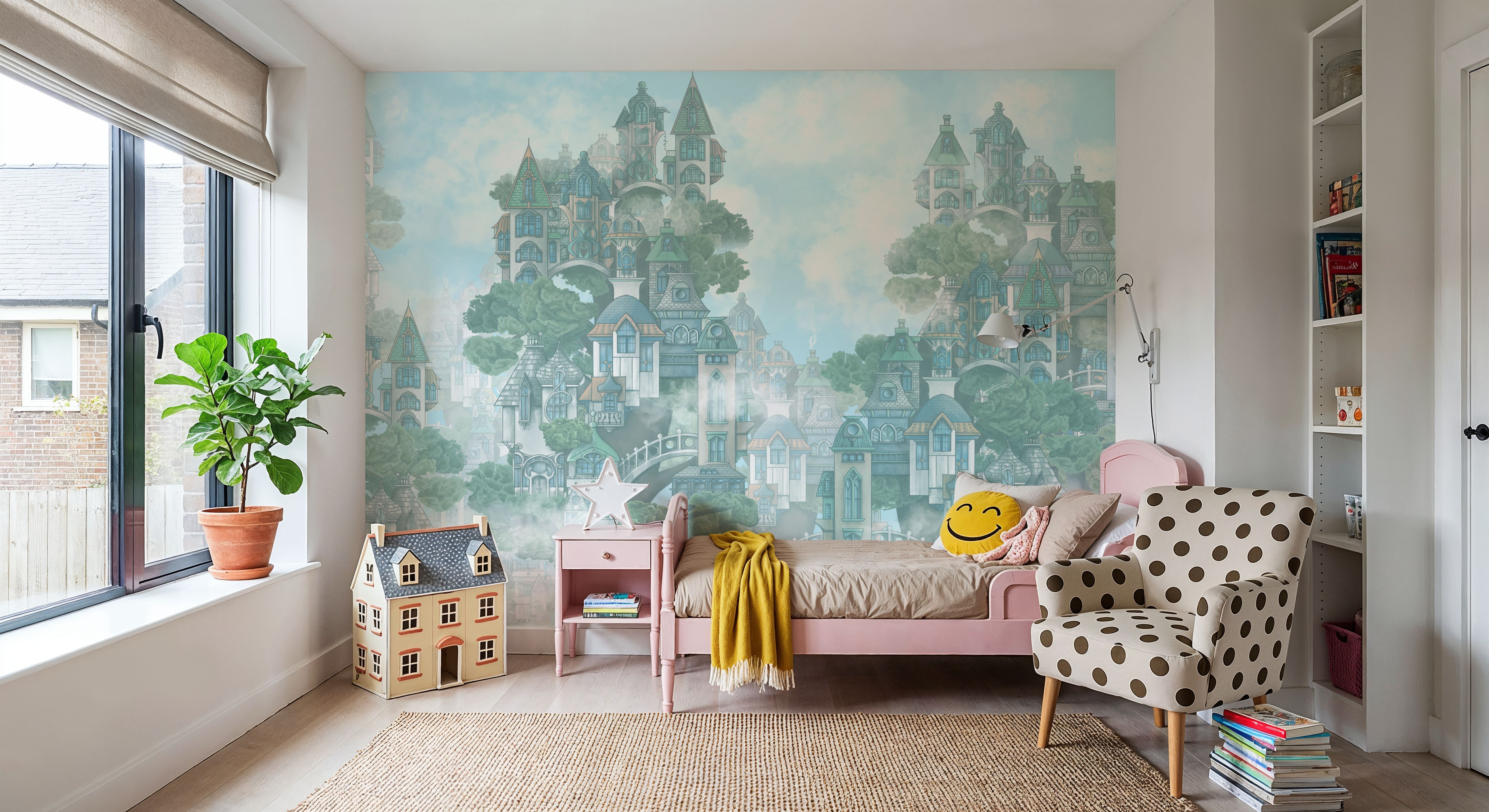 Treehouse Neighborhood Cool Pastel