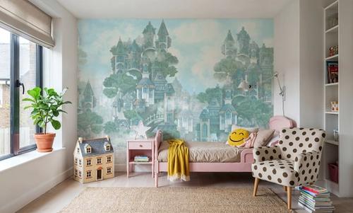 Treehouse Neighborhood Cool Pastel