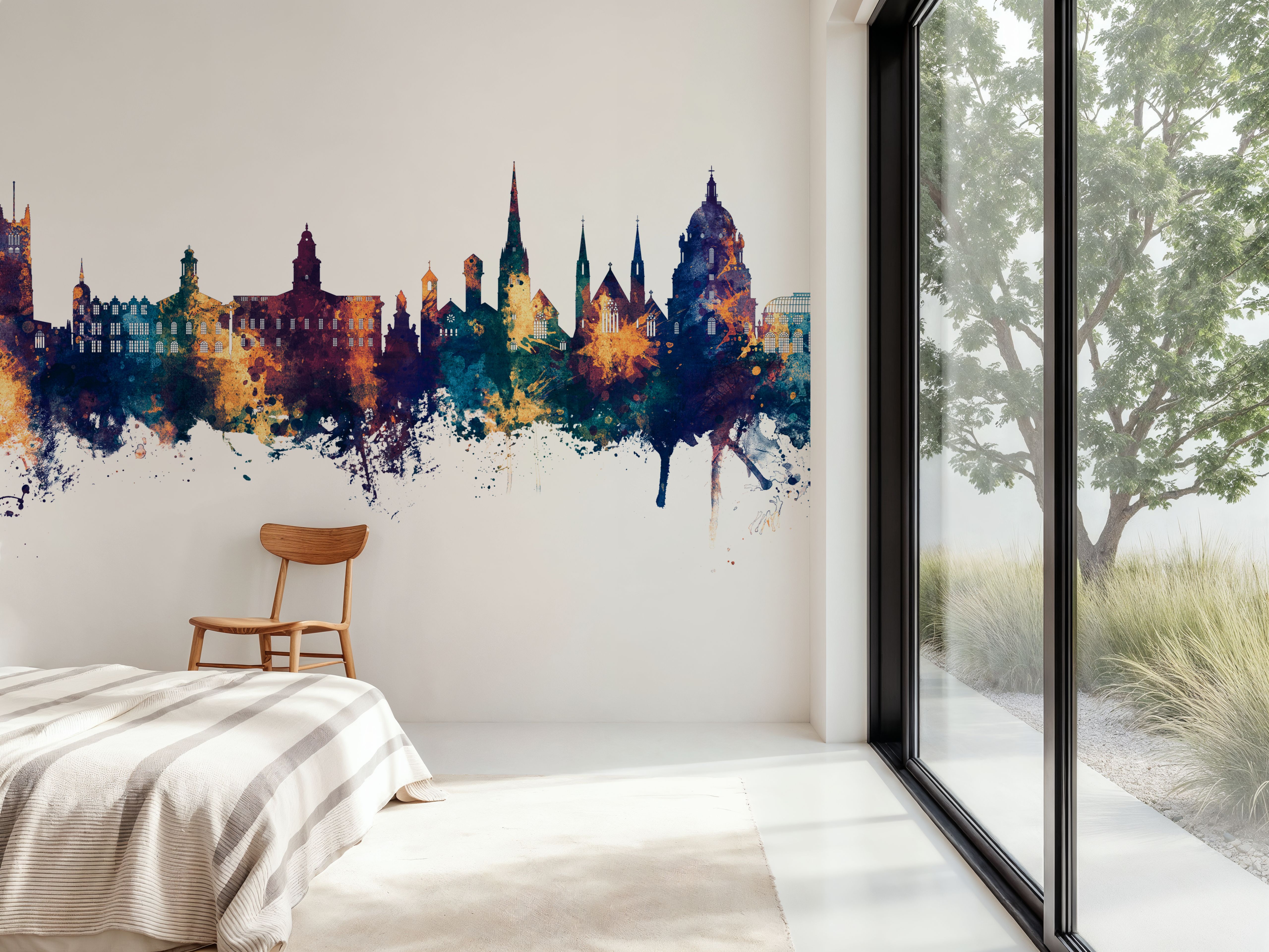 Lancaster England Skyline Blue & Bronze