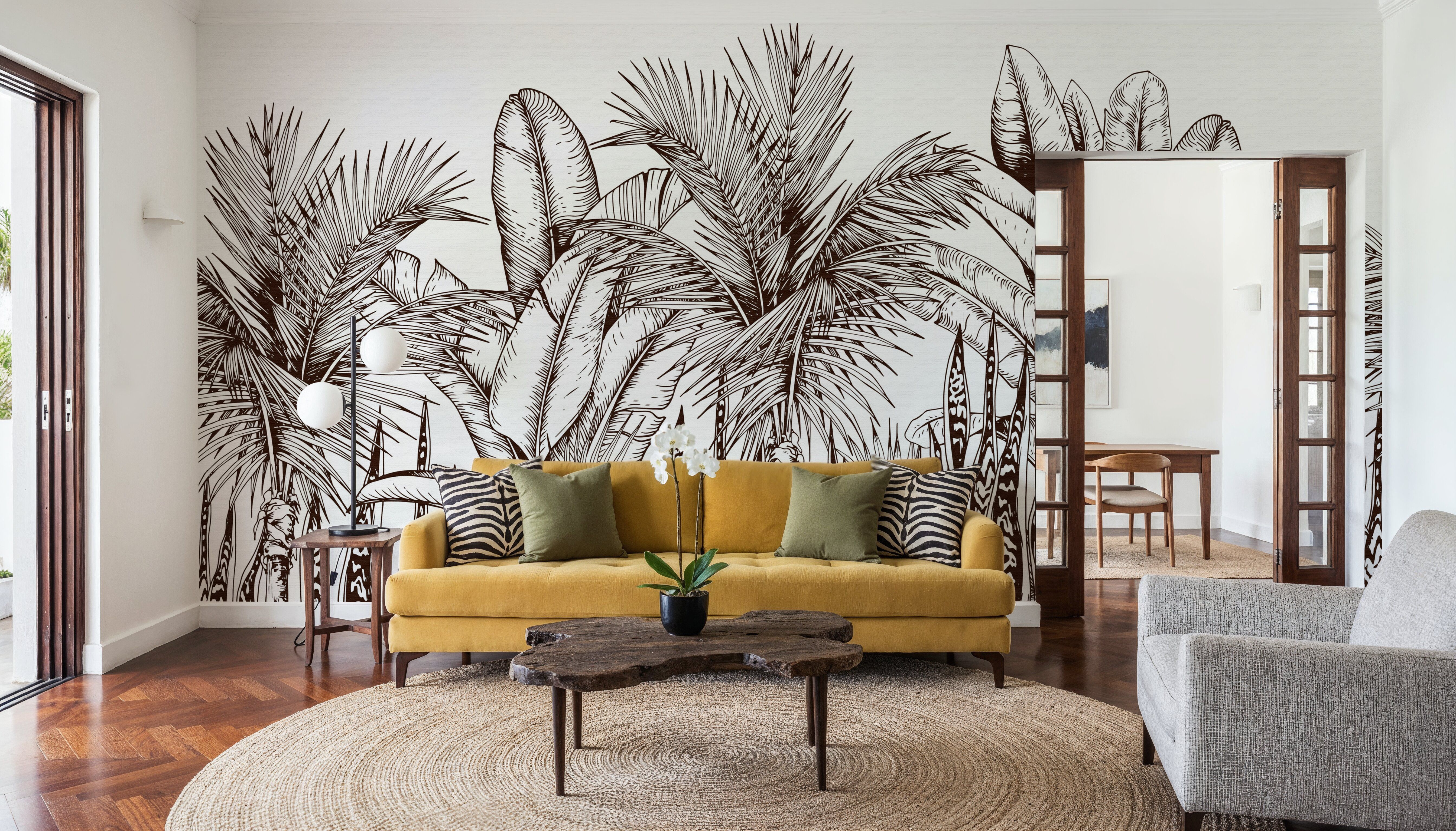 Tropical Palm Forest