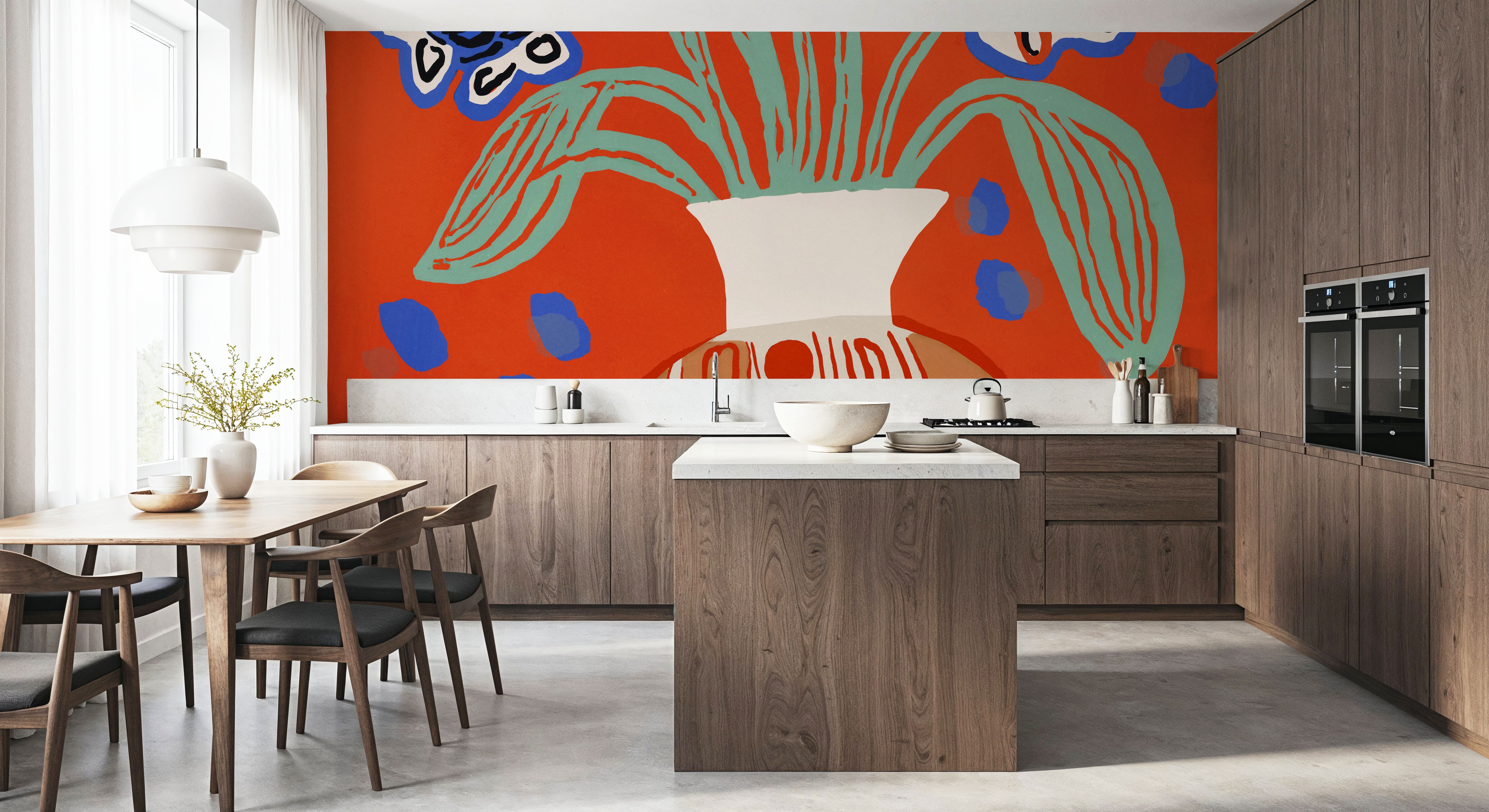 Naive Flower Still Life