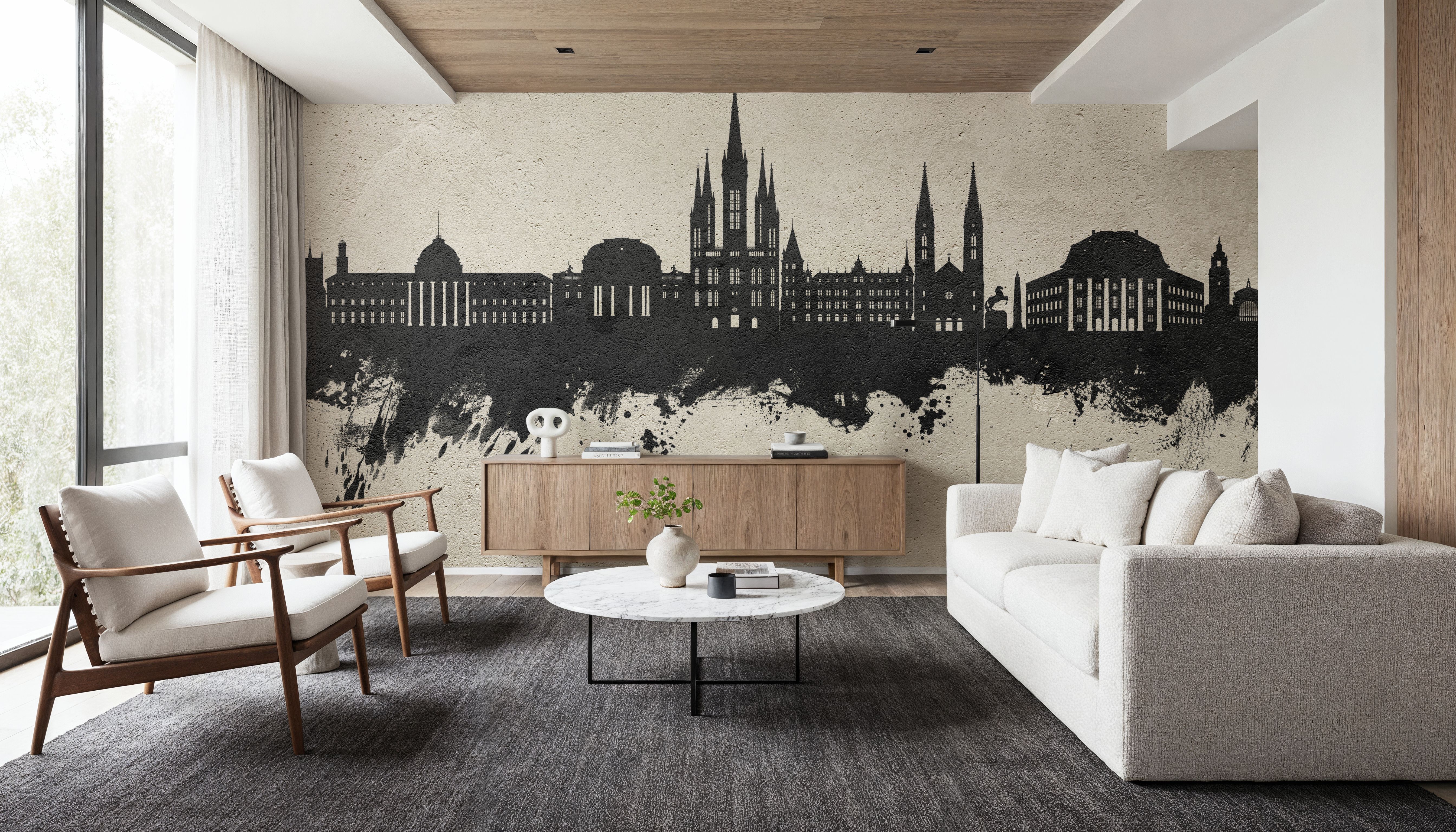 Weisbaden Germany Skyline Concrete
