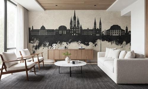 Weisbaden Germany Skyline Concrete
