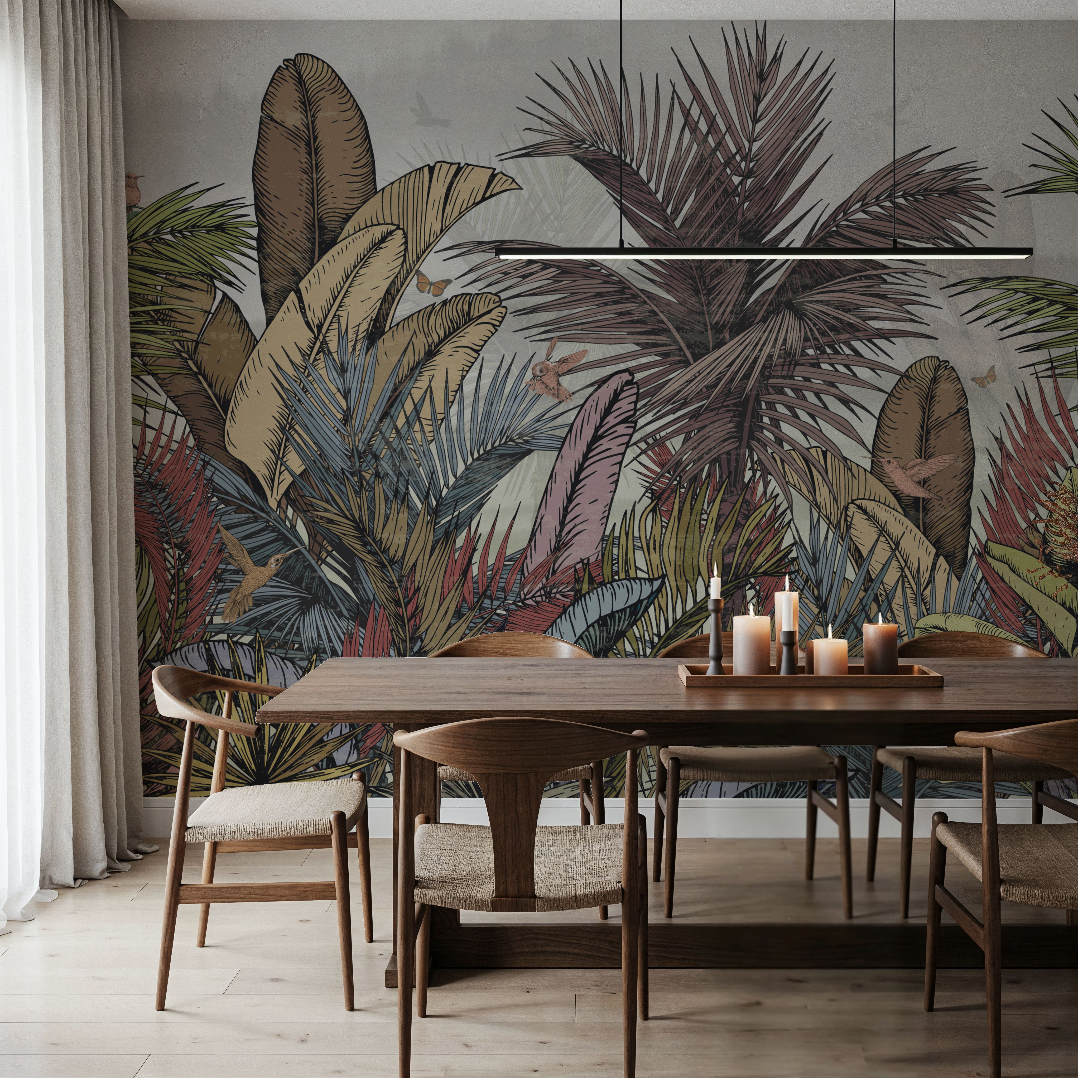 Tropical Evergreen Bright